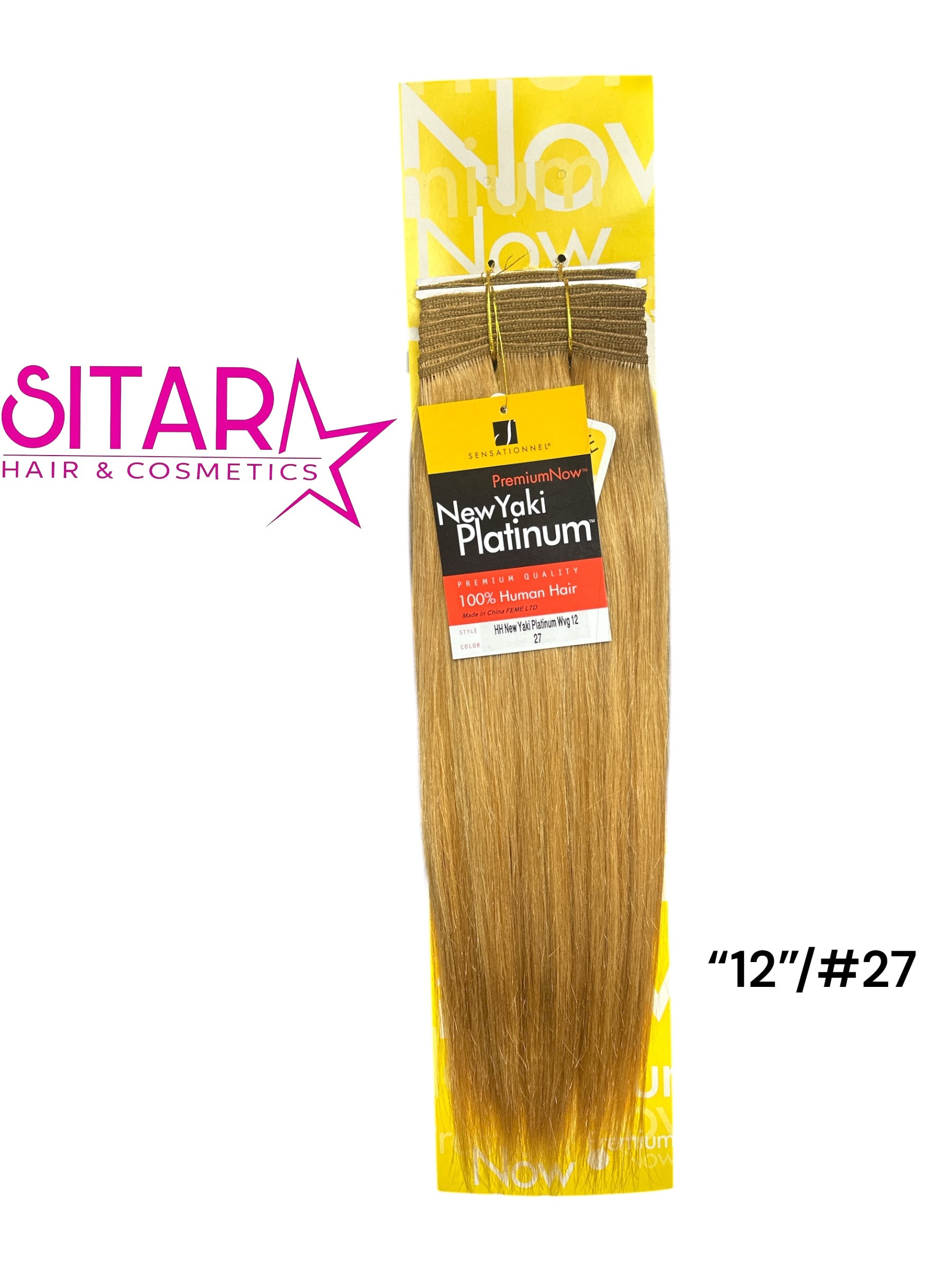 Yaki Platinum 100% Human Hair Weave