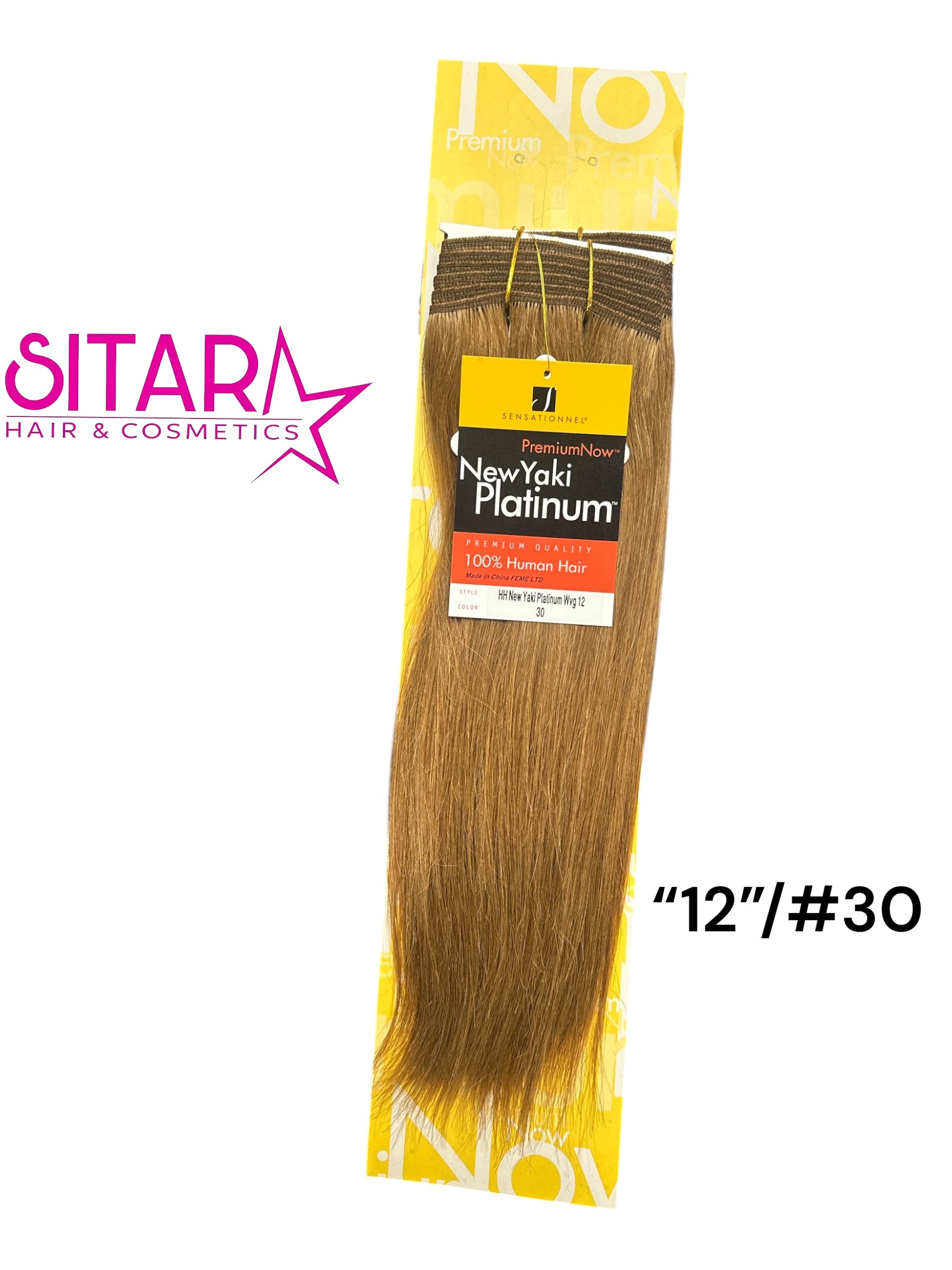 Yaki Platinum 100% Human Hair Weave