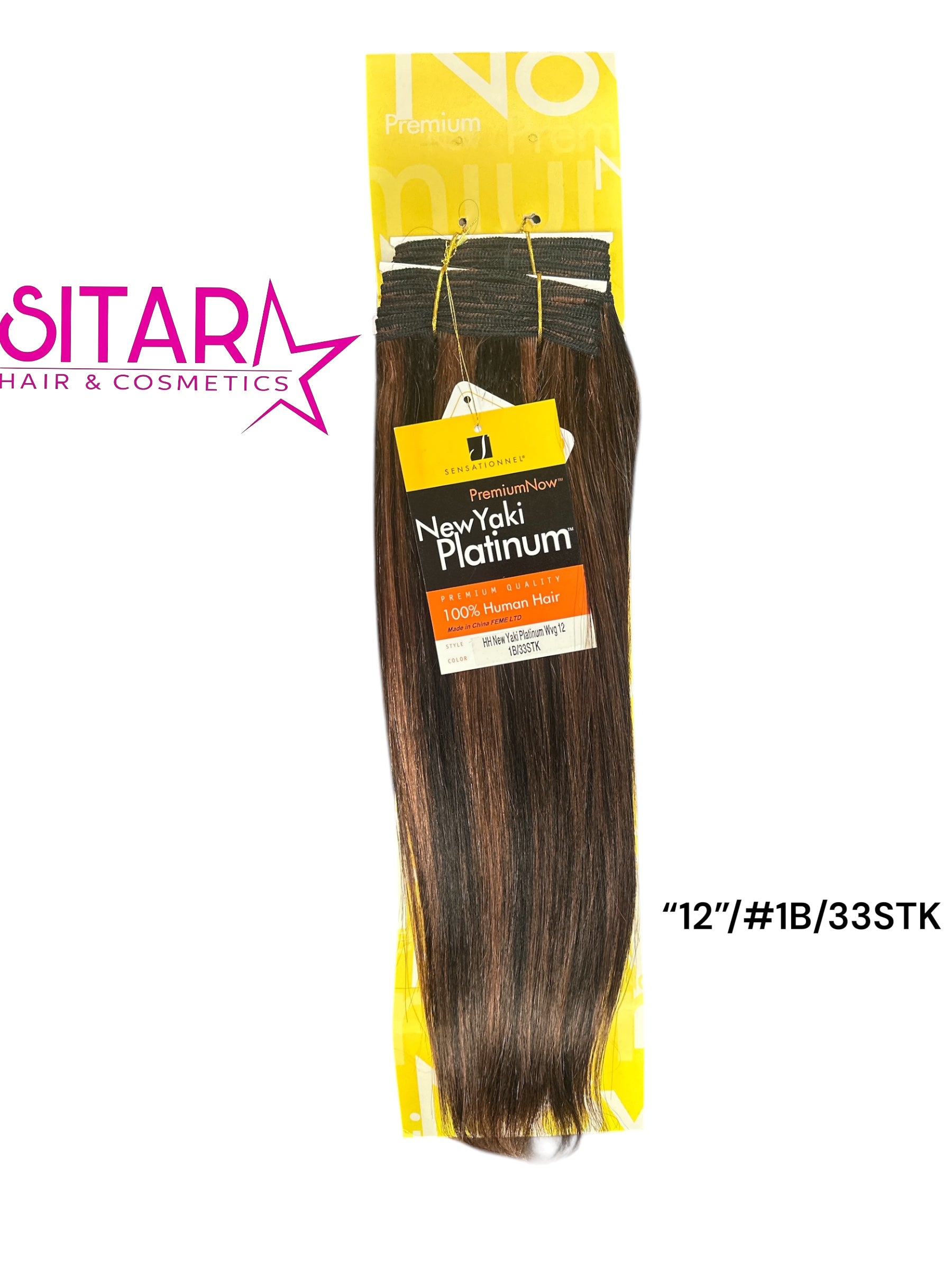 Yaki Platinum 100% Human Hair Weave