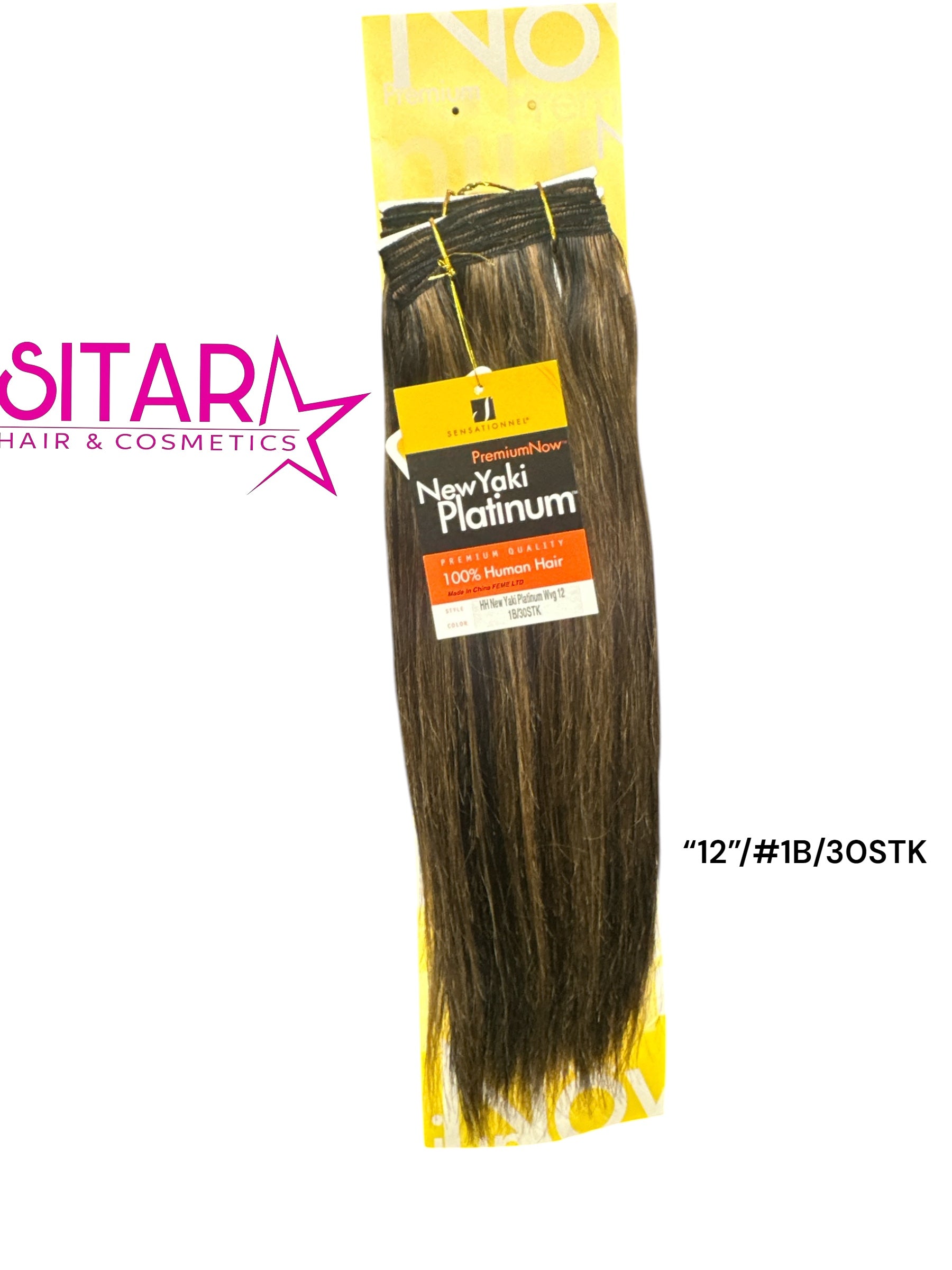 Yaki Platinum 100% Human Hair Weave