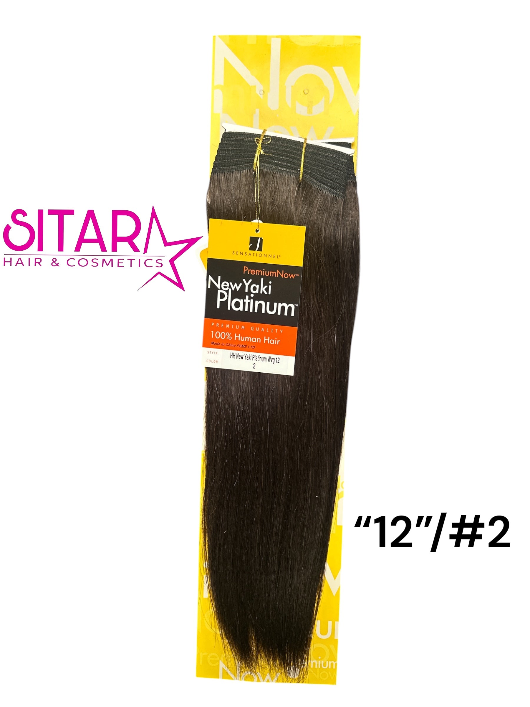 Yaki Platinum 100% Human Hair Weave