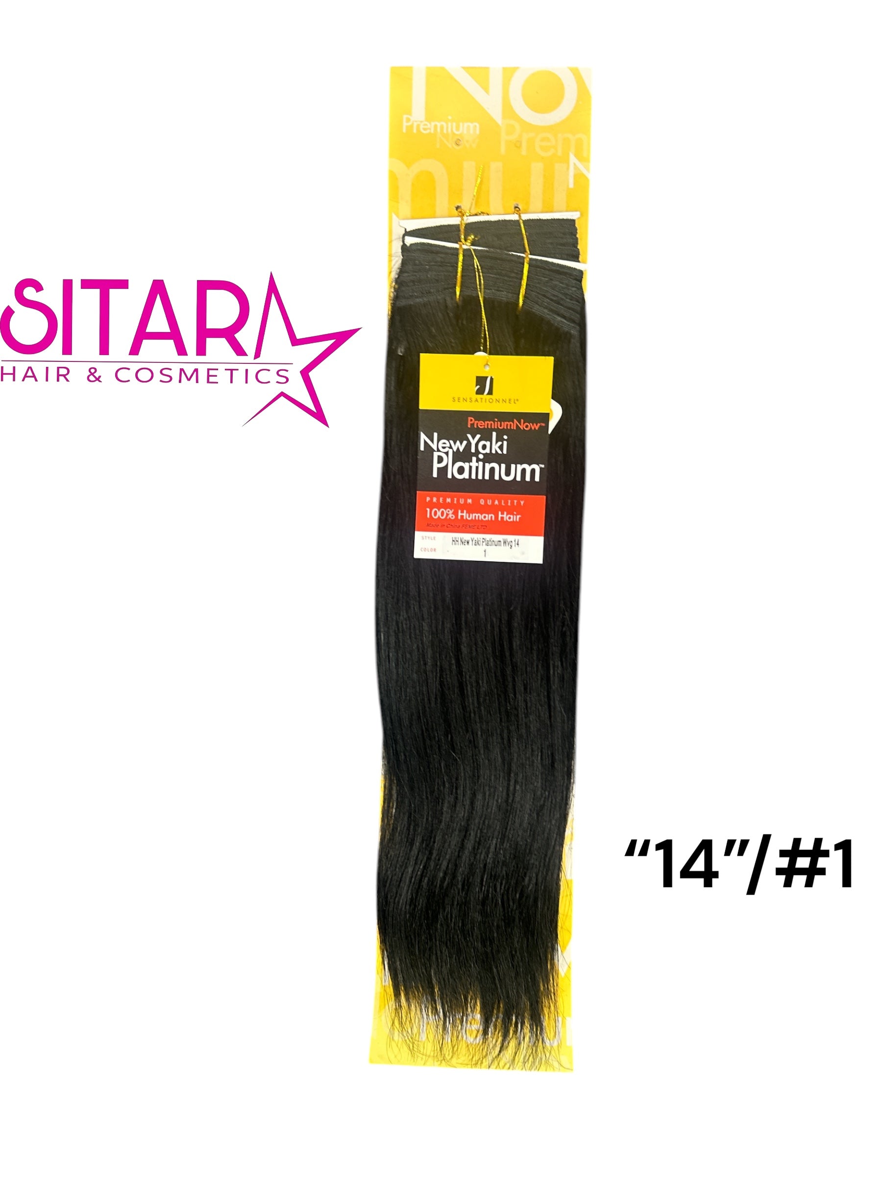 Yaki Platinum 100% Human Hair Weave