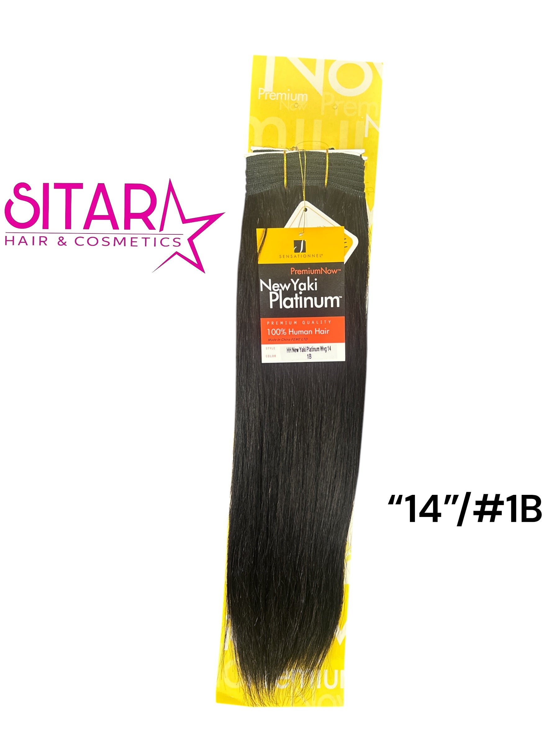 Yaki Platinum 100% Human Hair Weave