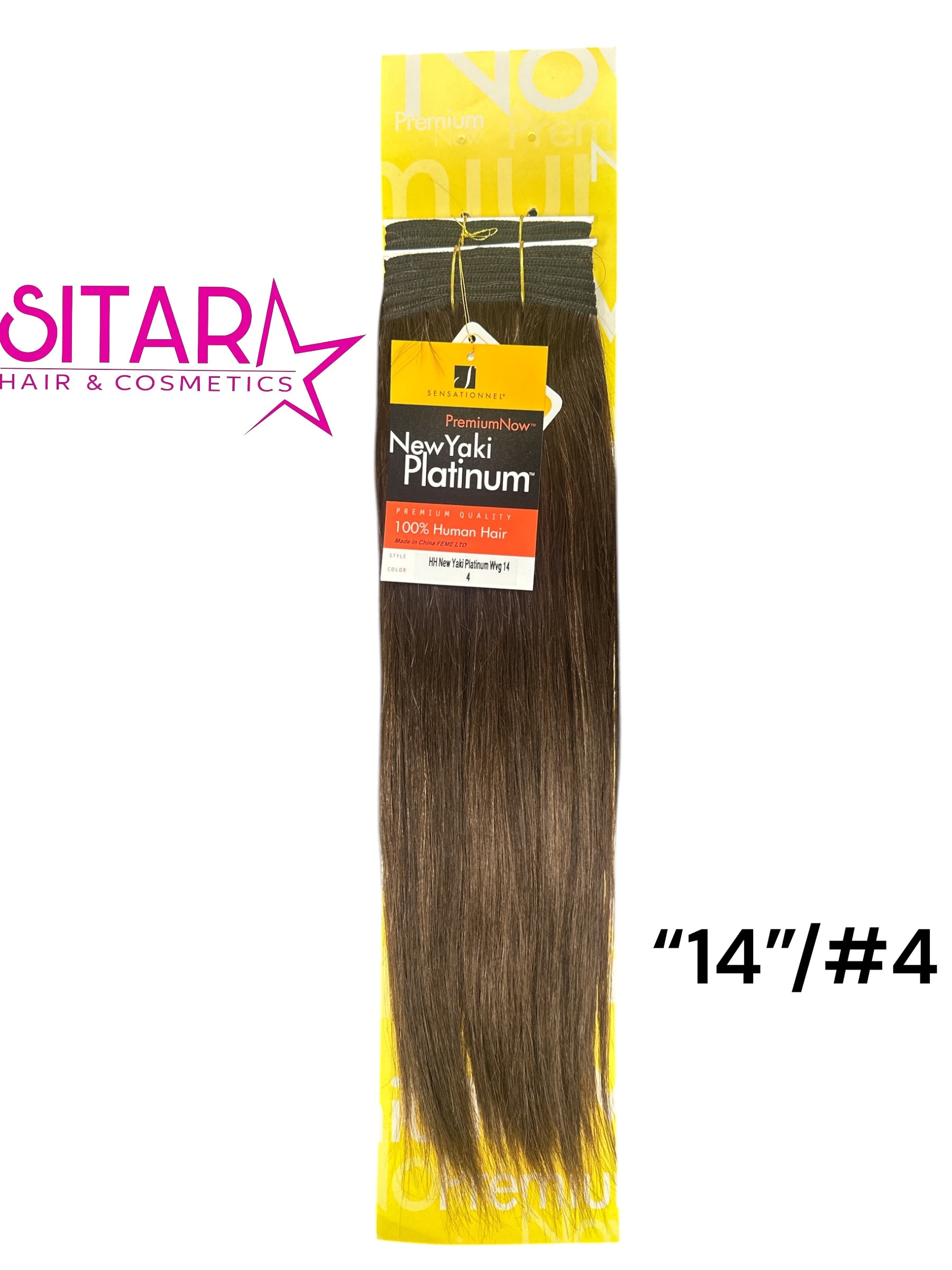 Yaki Platinum 100% Human Hair Weave