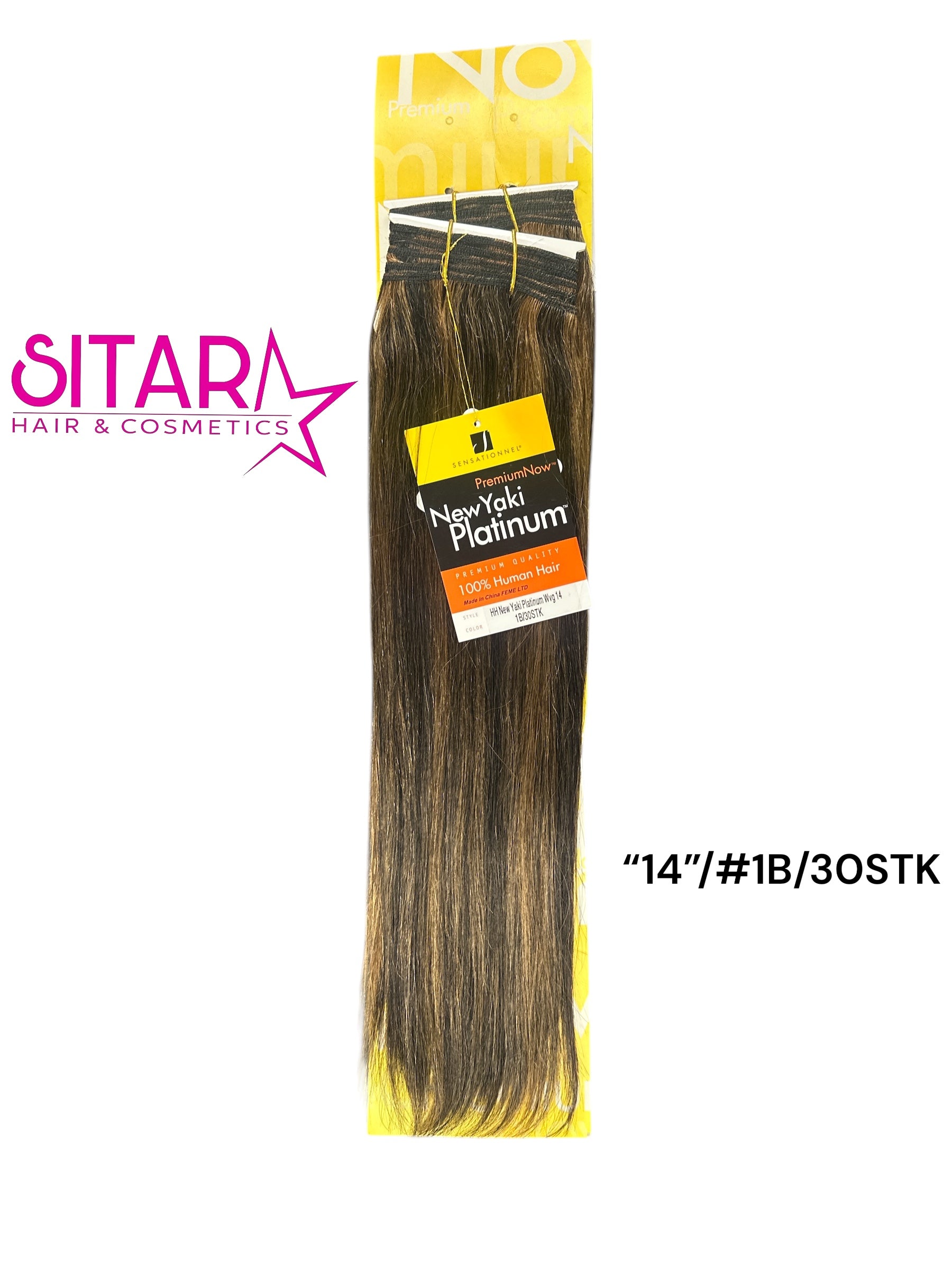 Yaki Platinum 100% Human Hair Weave