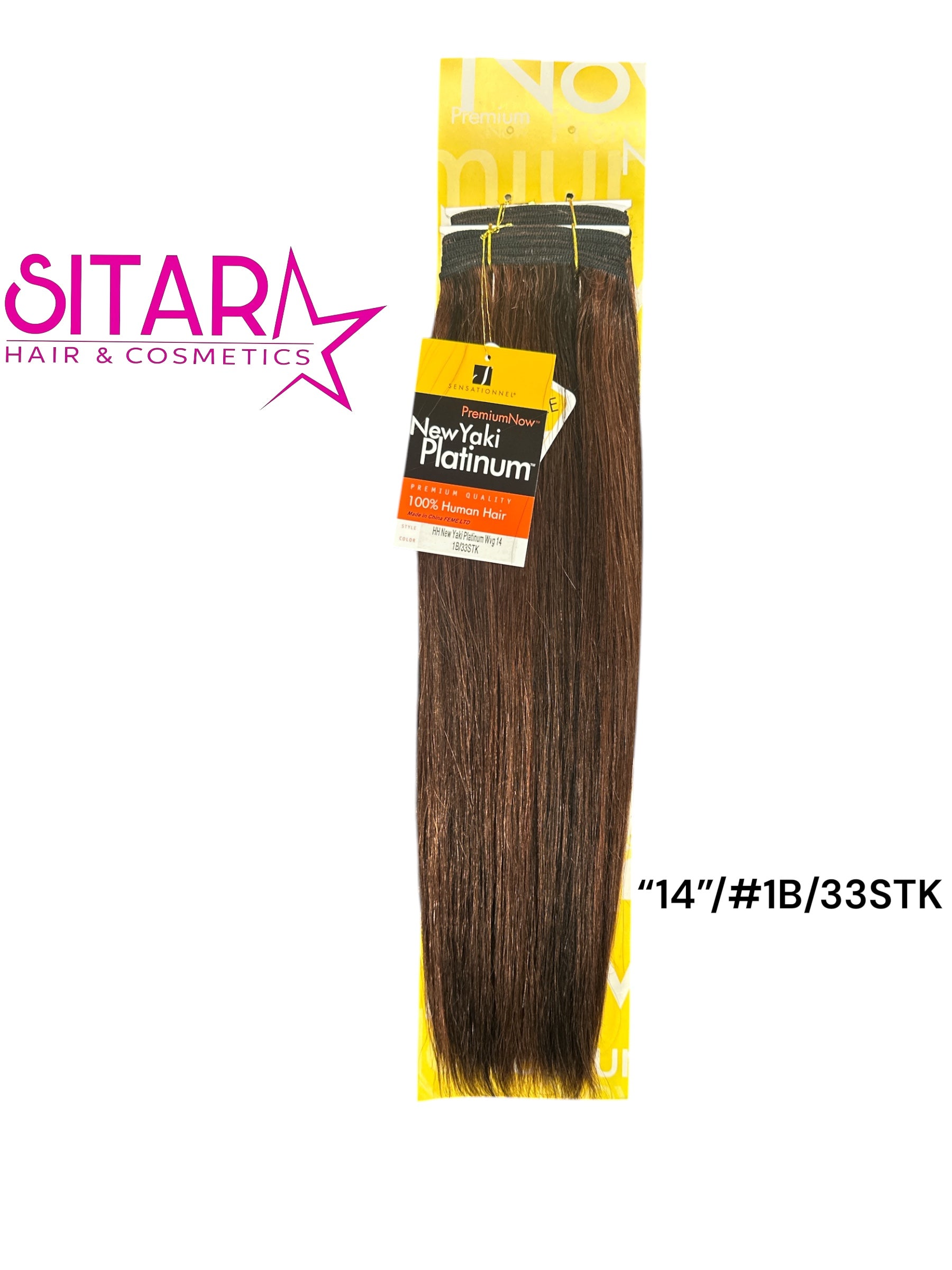 Yaki Platinum 100% Human Hair Weave