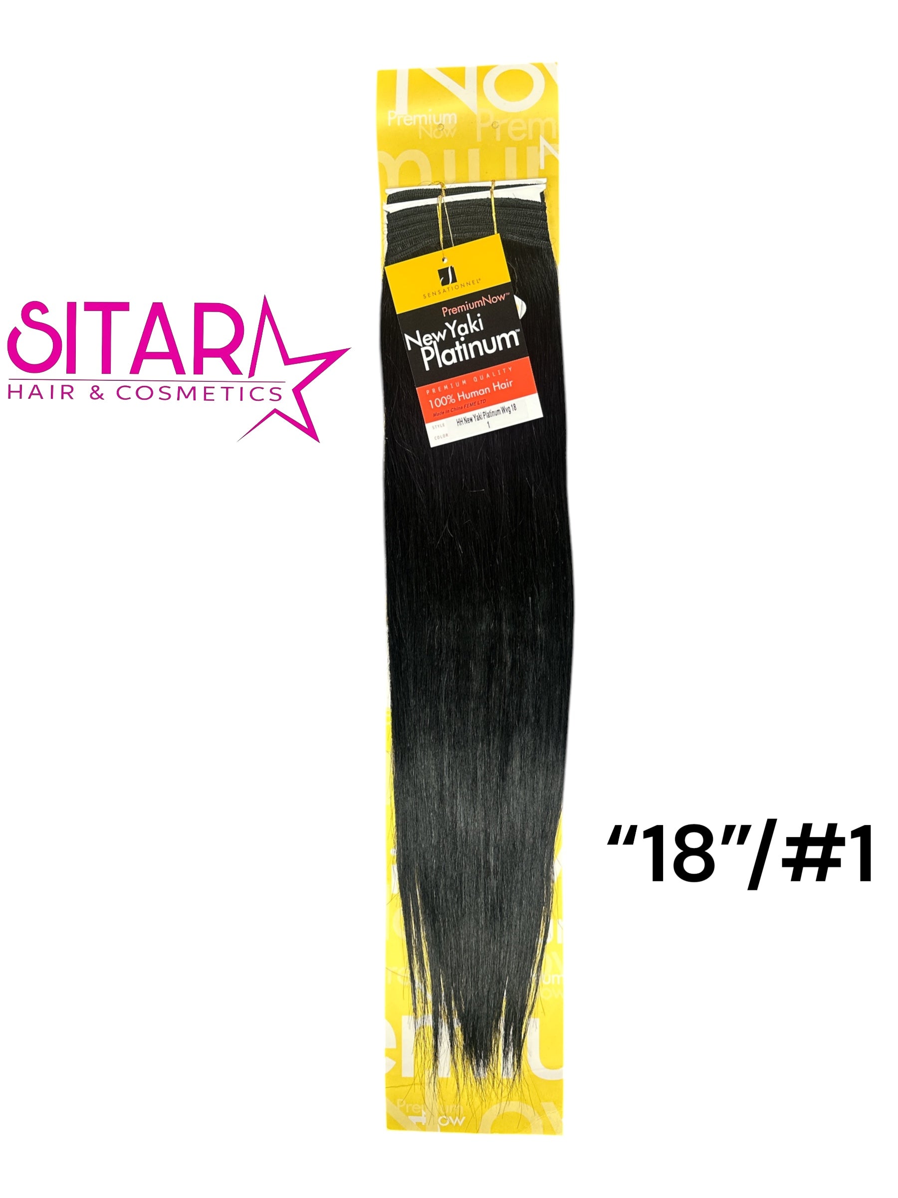 Yaki Platinum 100% Human Hair Weave