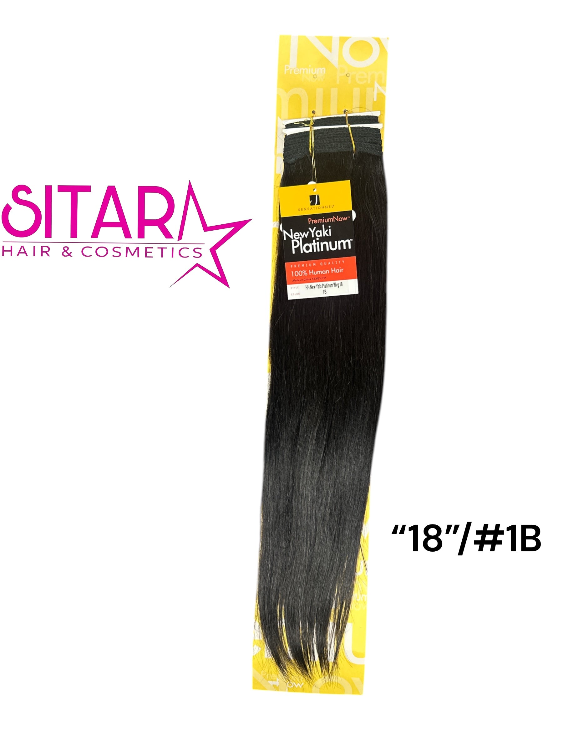 Yaki Platinum 100% Human Hair Weave
