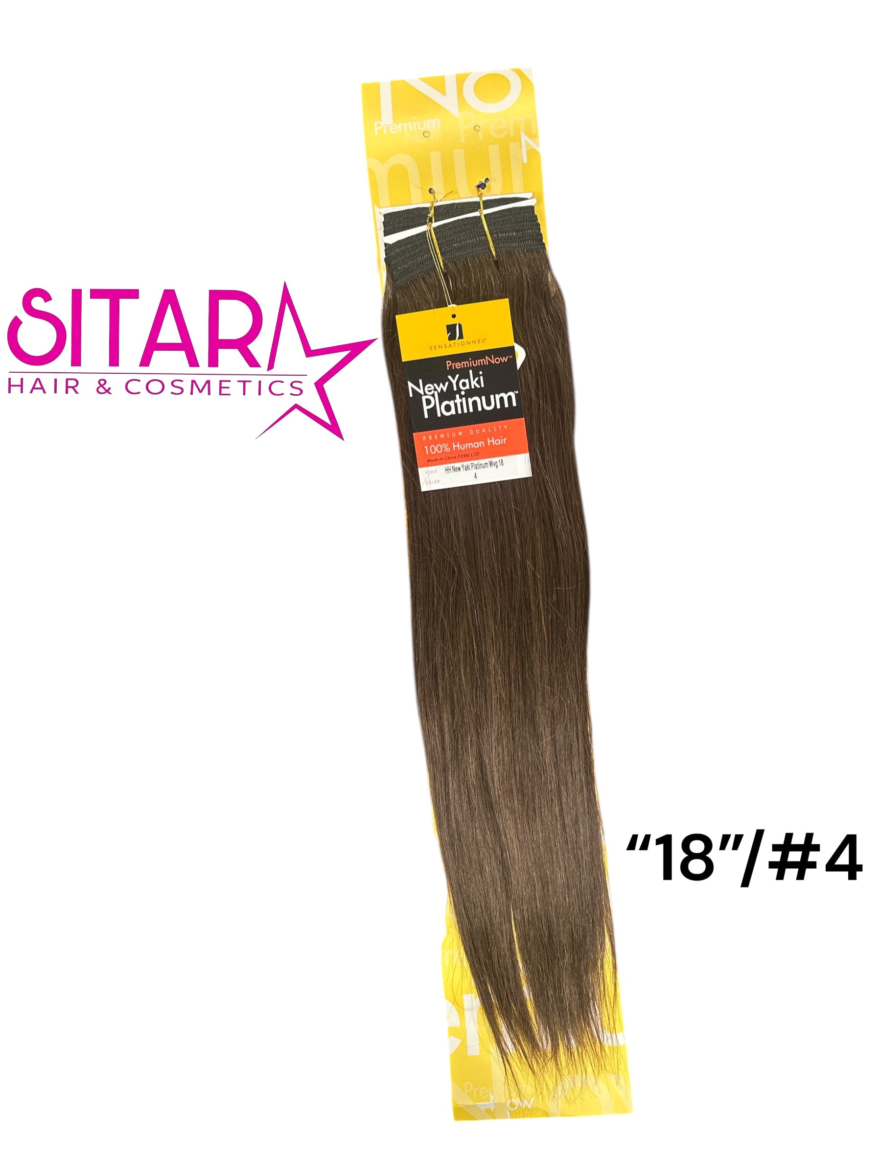 Yaki Platinum 100% Human Hair Weave