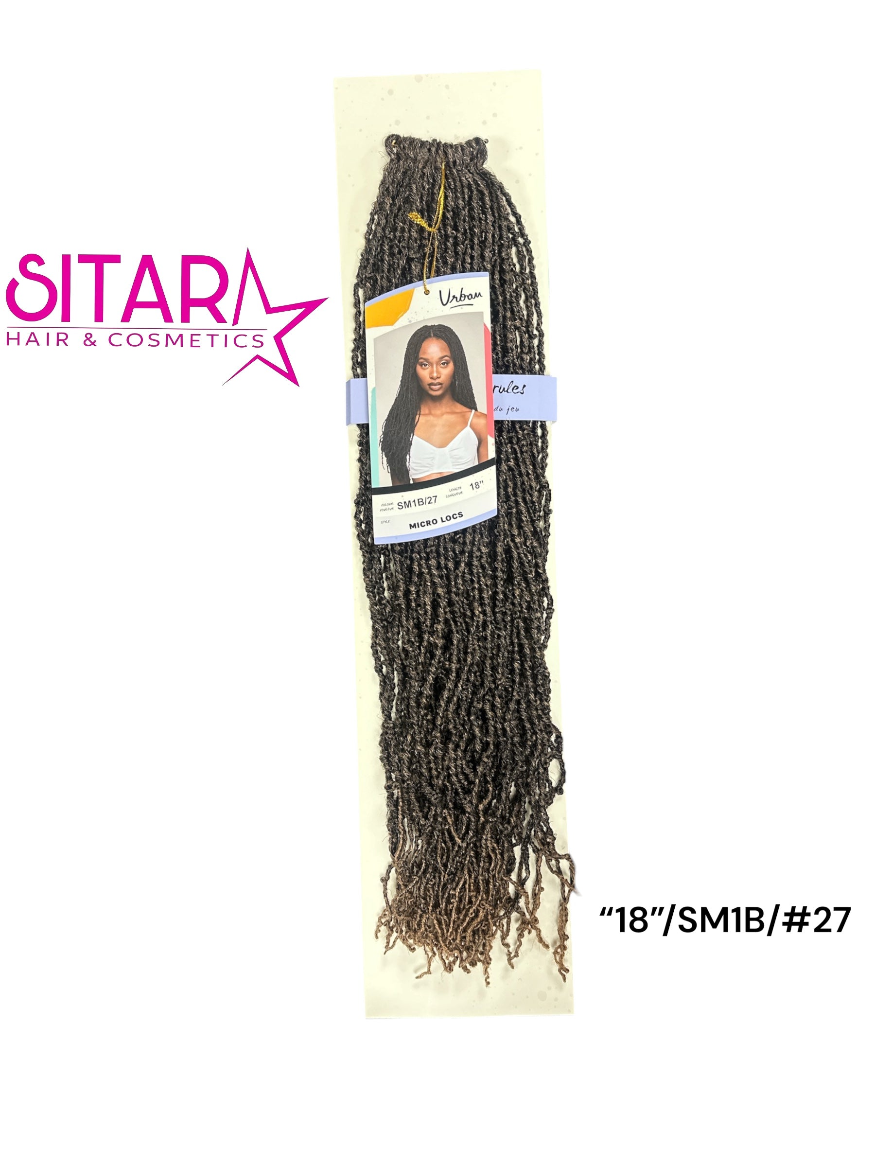 Micro Locs Pre-Looped Synthetic Faux Locs