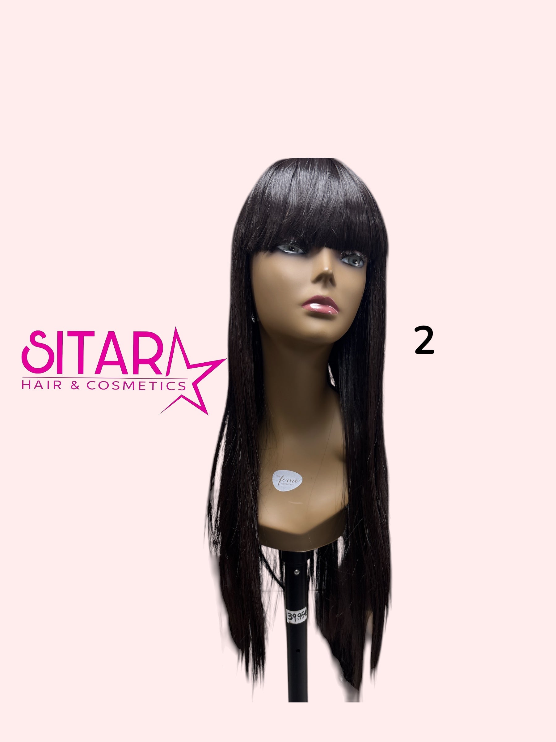 Uba Long Straight Wig