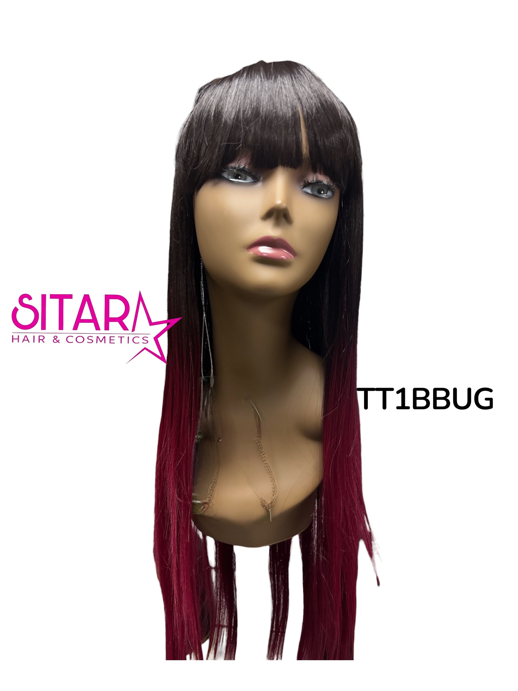 Uba Long Straight Wig