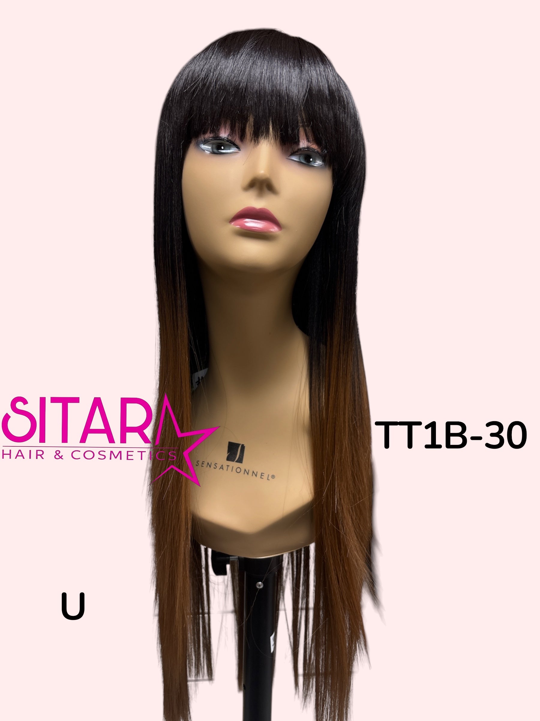 Uba Long Straight Wig