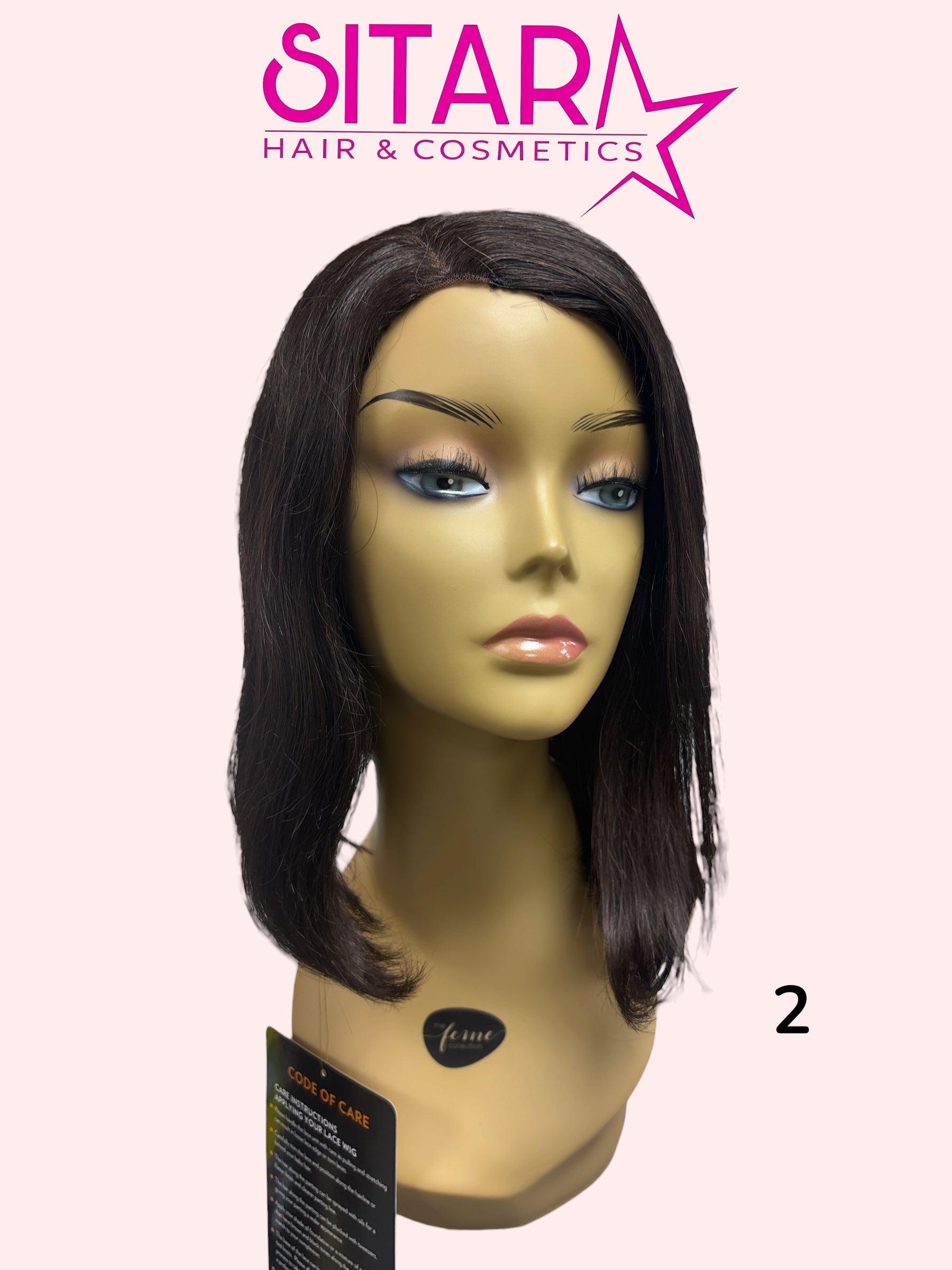 Adele 100% Human Hair Wig 11–14"