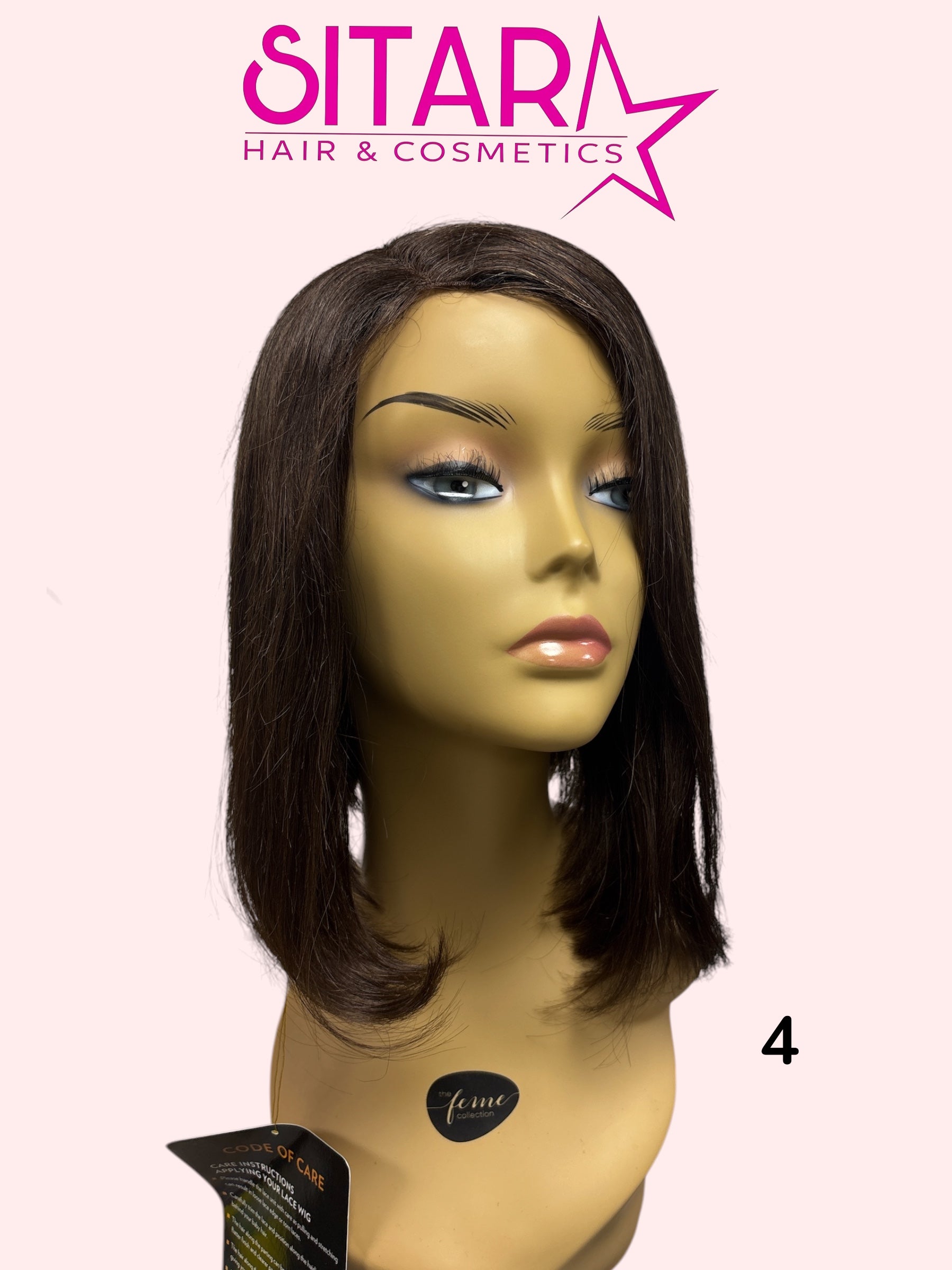 Adele 100% Human Hair Wig 11–14"