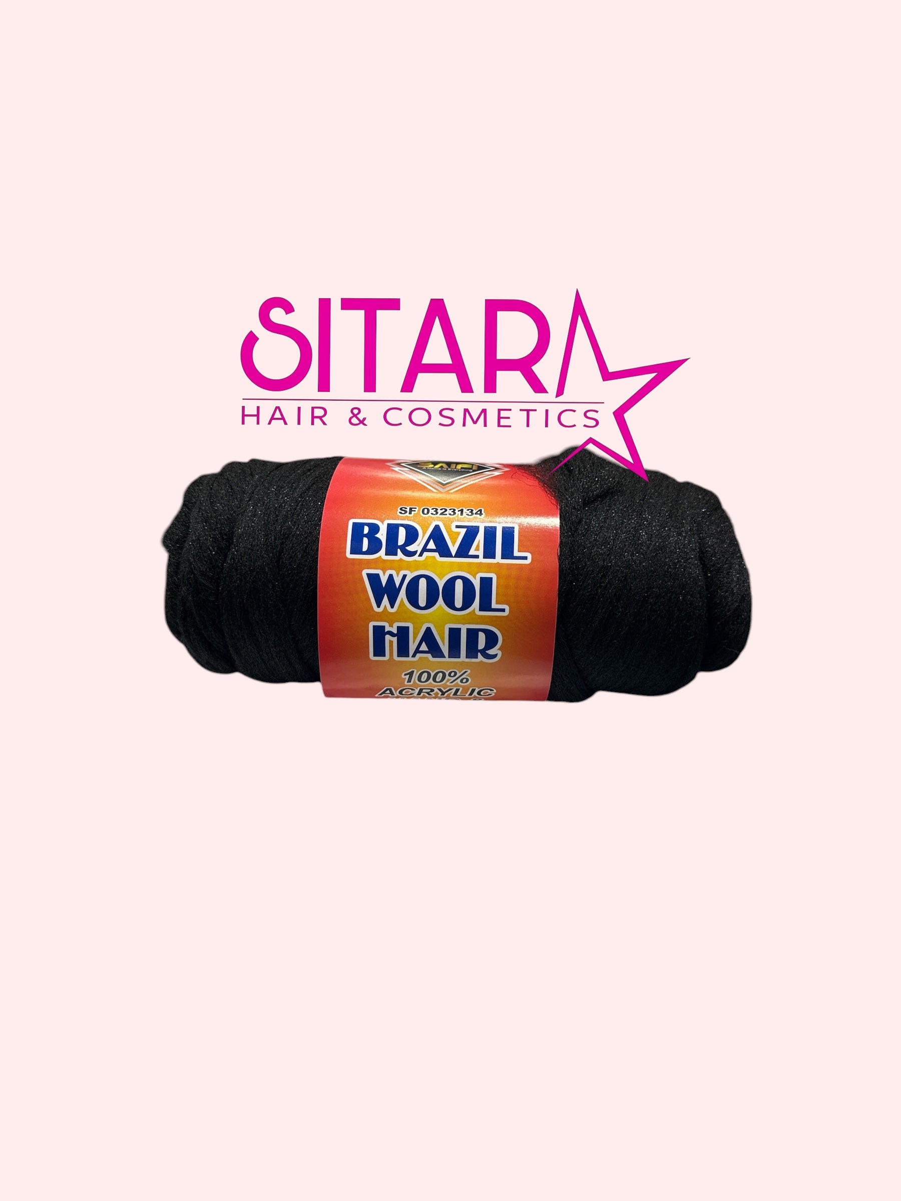 Brazilian Wool Hair Black