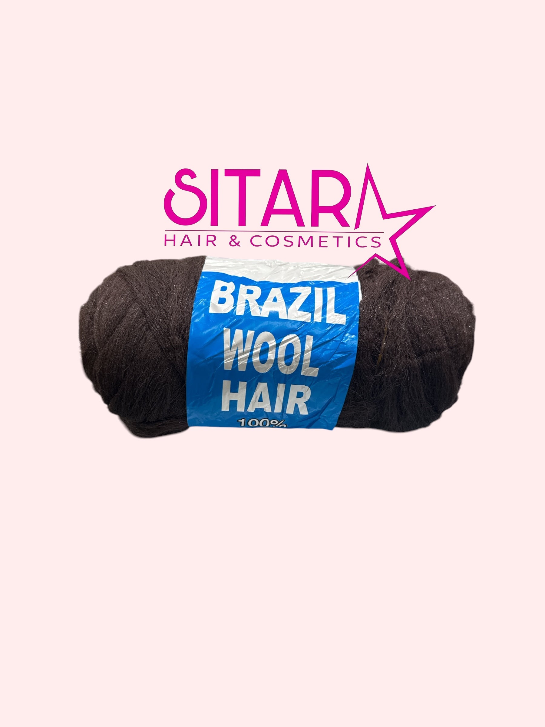 Brazilian Wool Hair Black