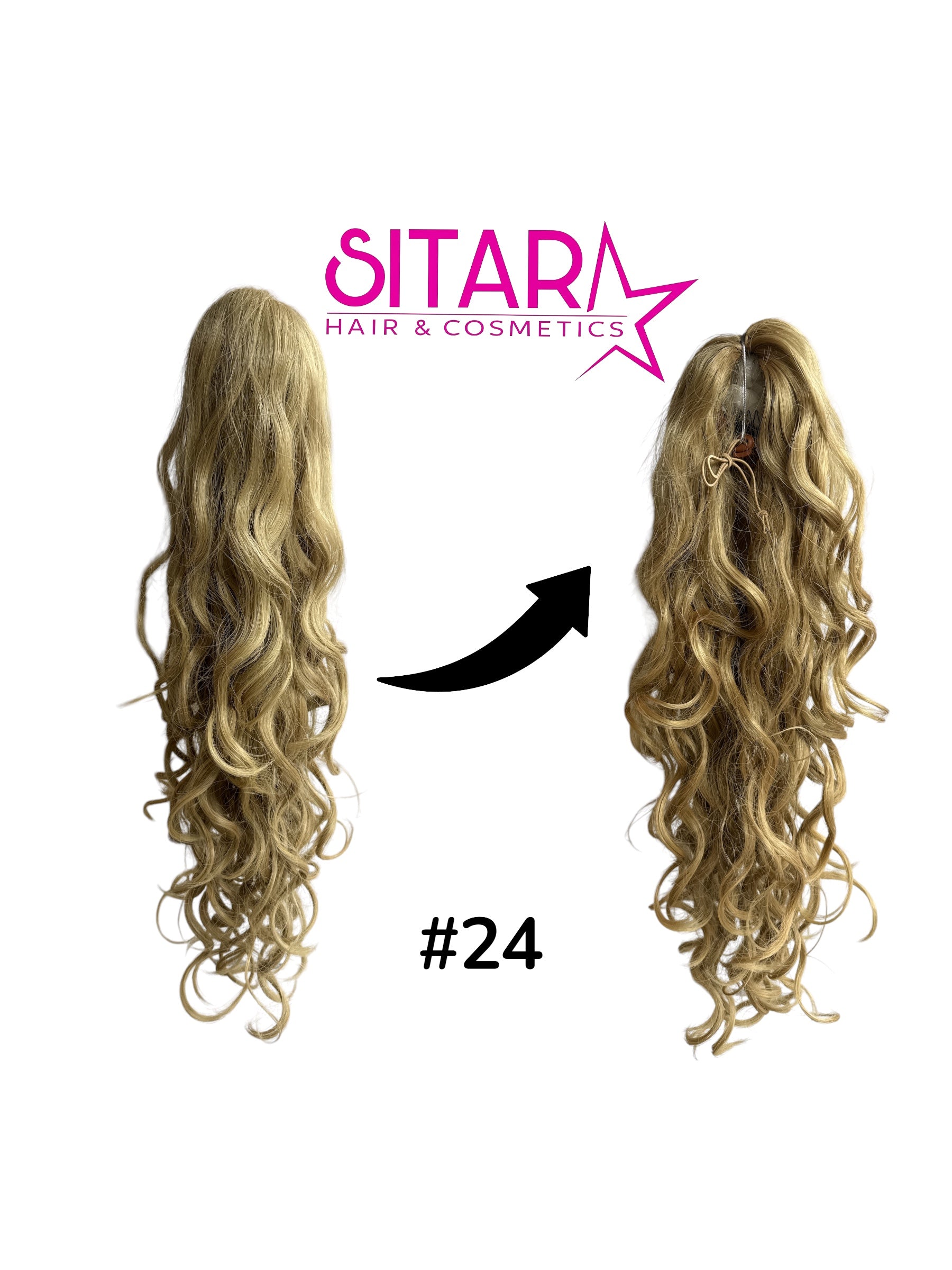 Miami Girl Drawstring Ponytail