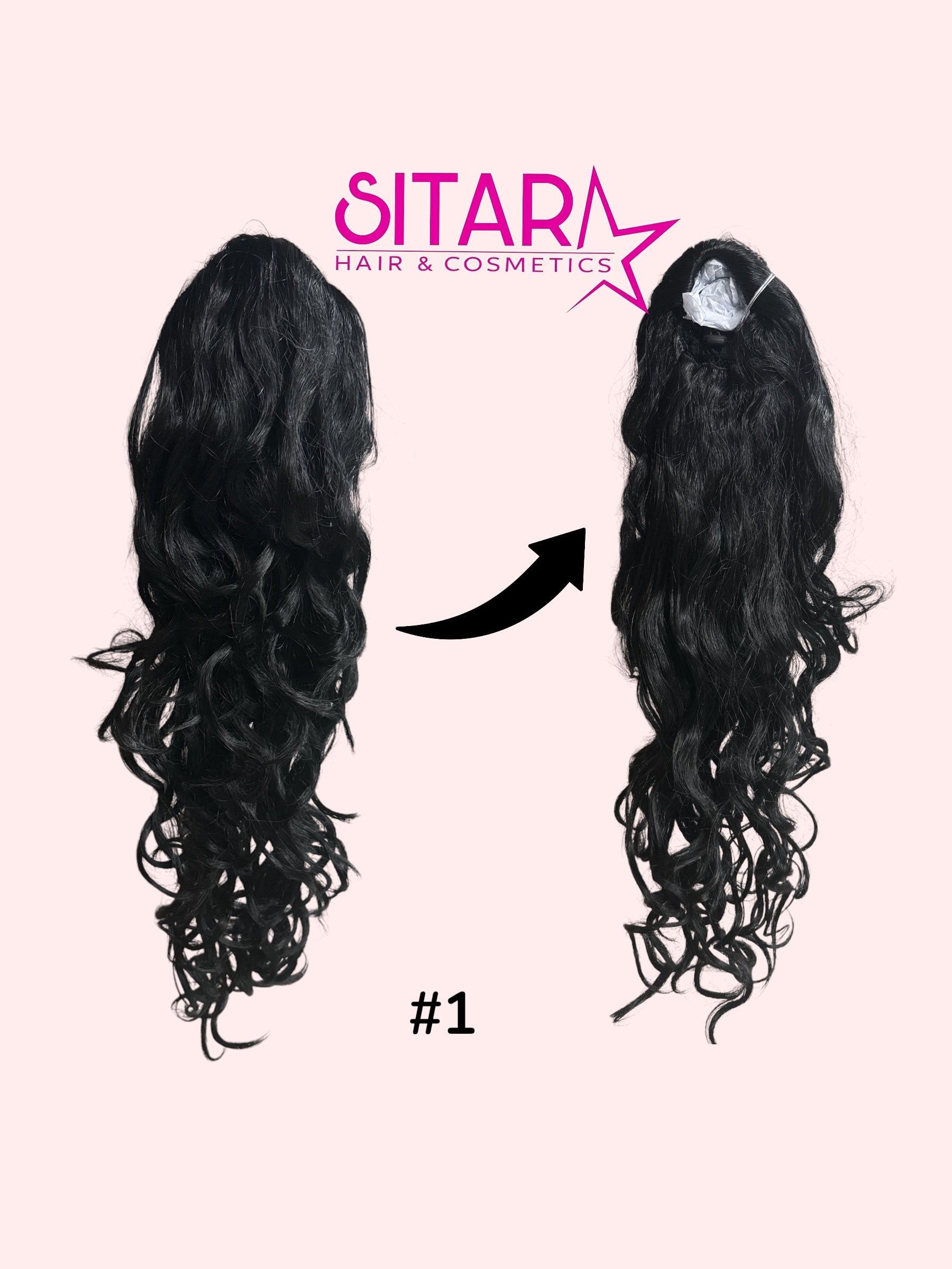Miami Girl Drawstring Ponytail