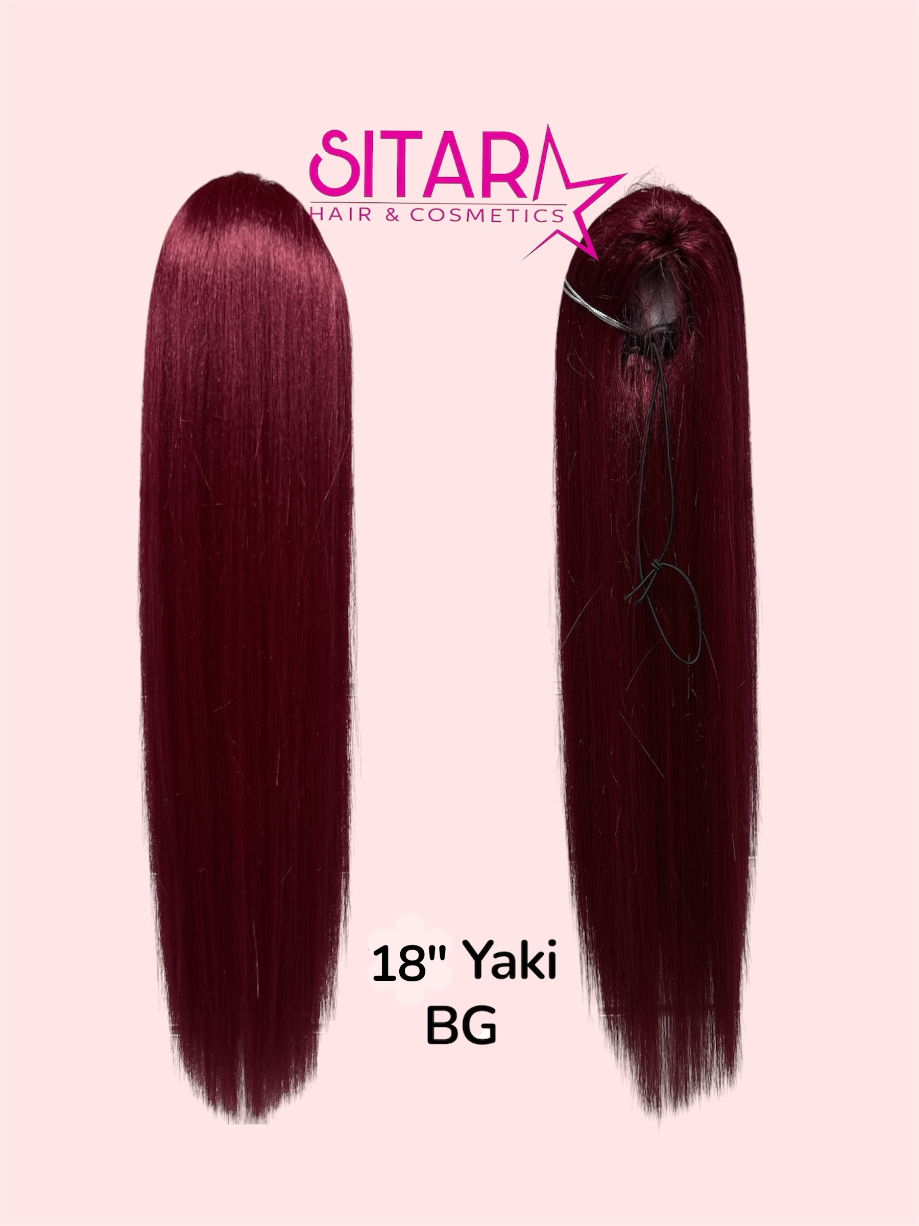 Yaki Straight Drawstring Ponytail