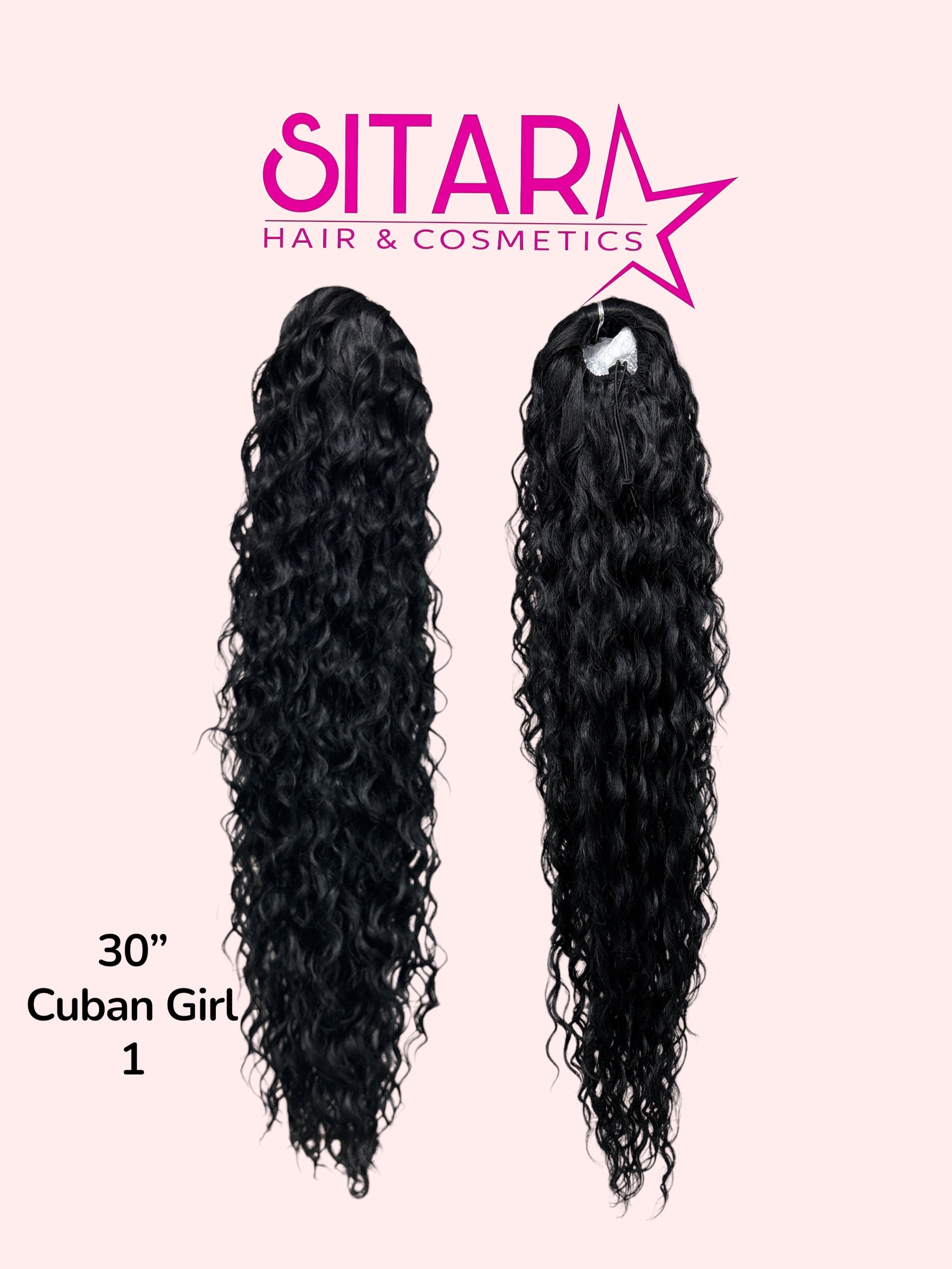 Curly Drawstring Ponytail 30”