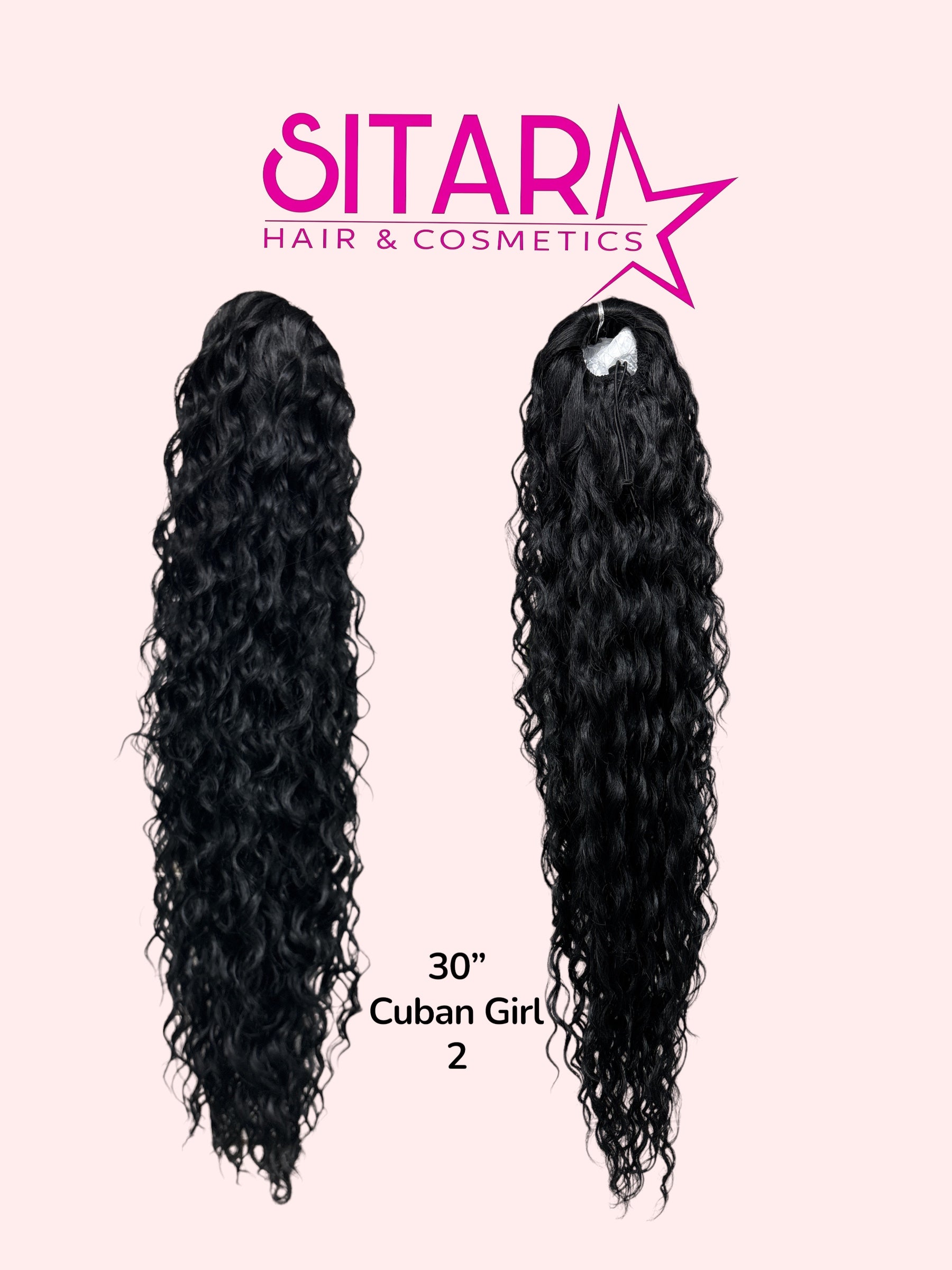 Curly Drawstring Ponytail 30”