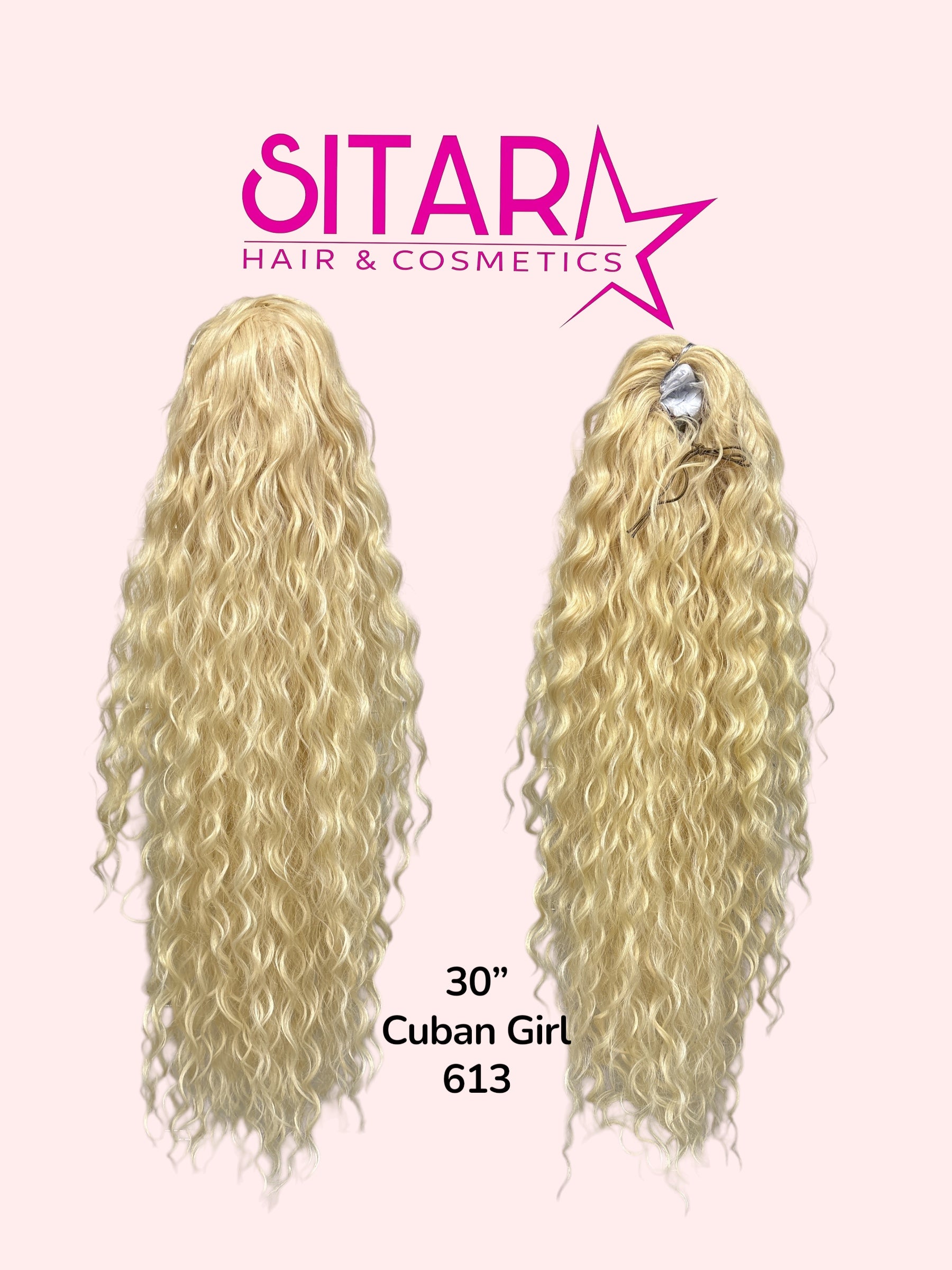 Curly Drawstring Ponytail 30”