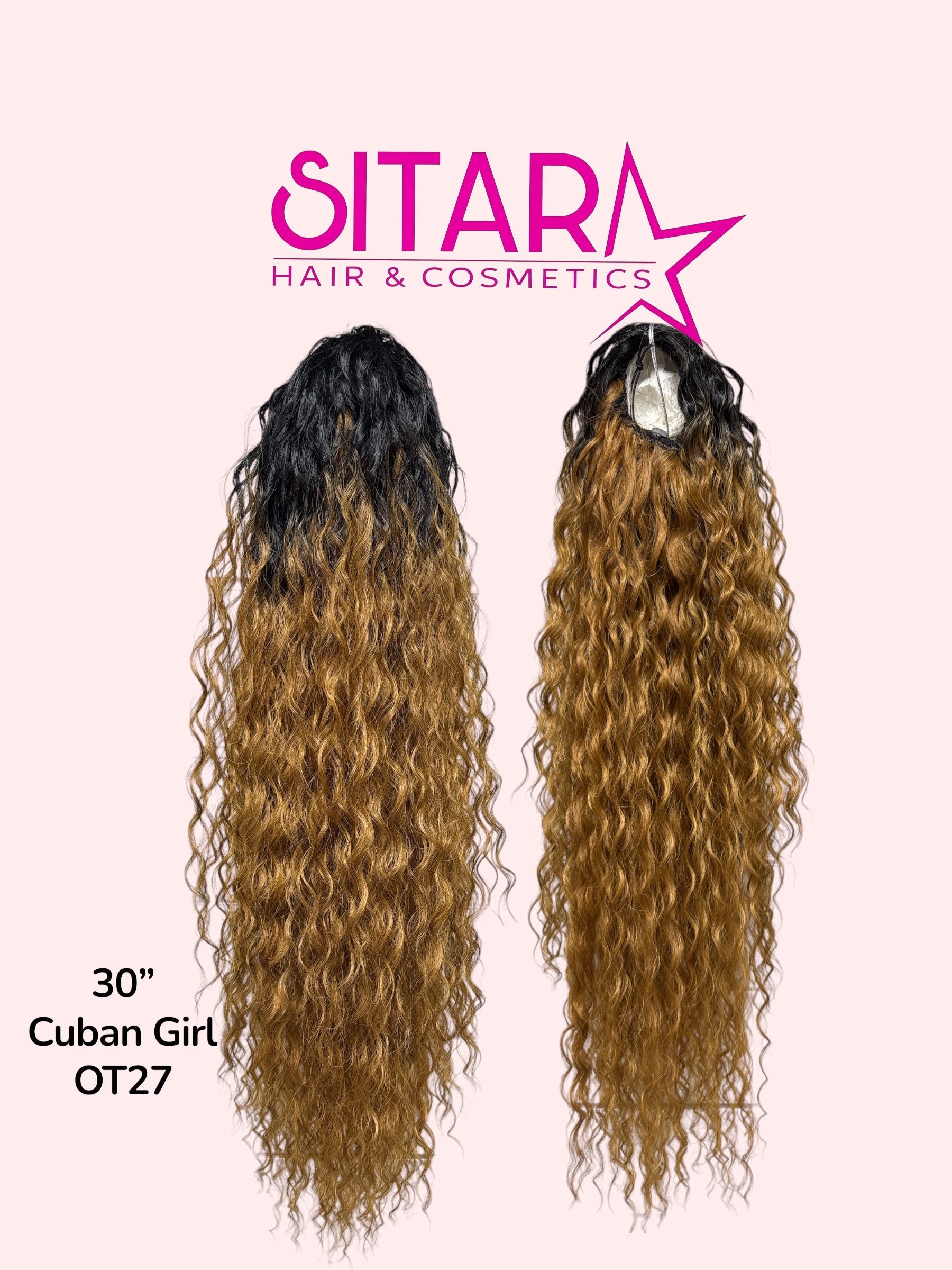 Curly Drawstring Ponytail 30”