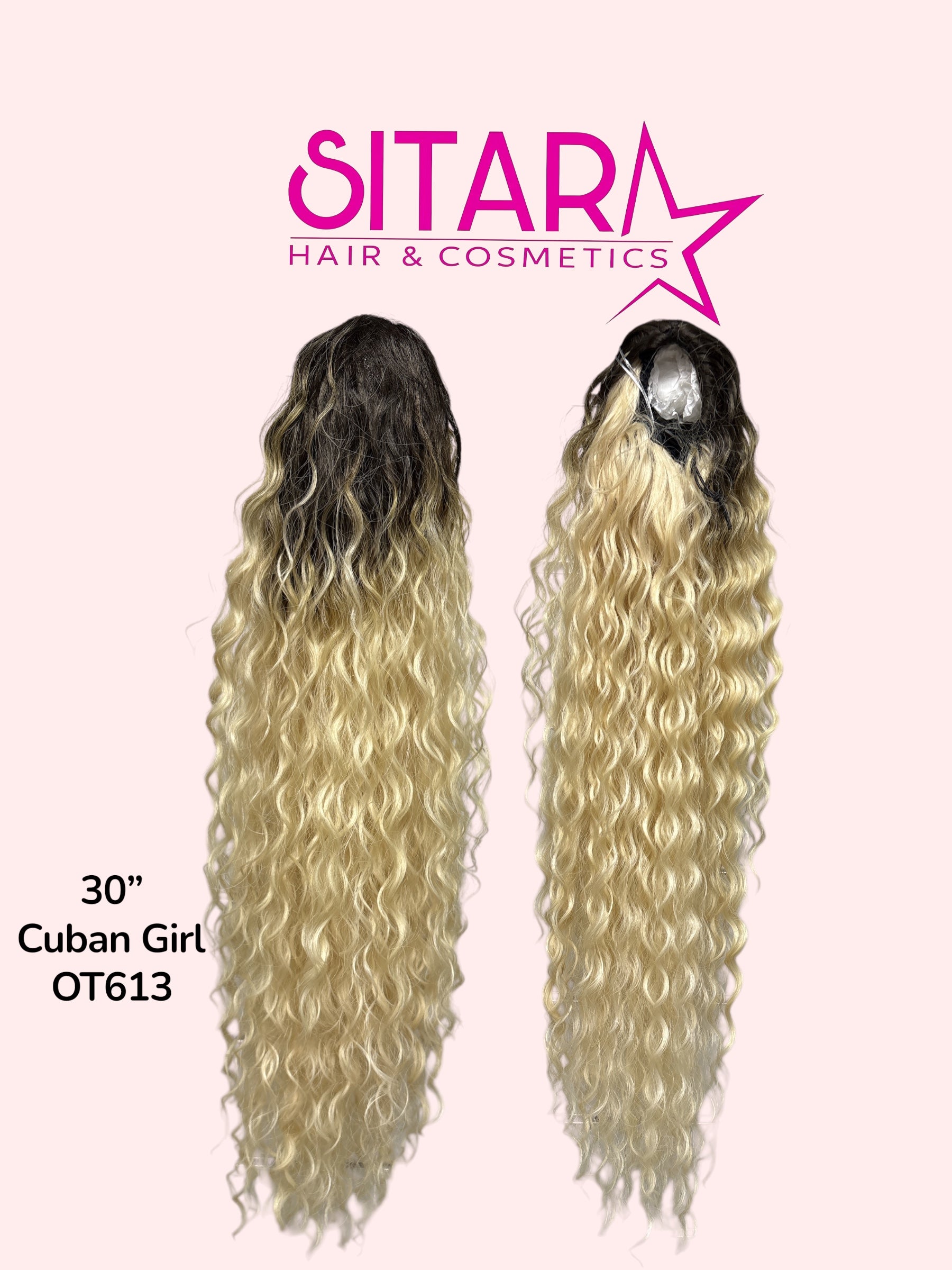 Curly Drawstring Ponytail 30”