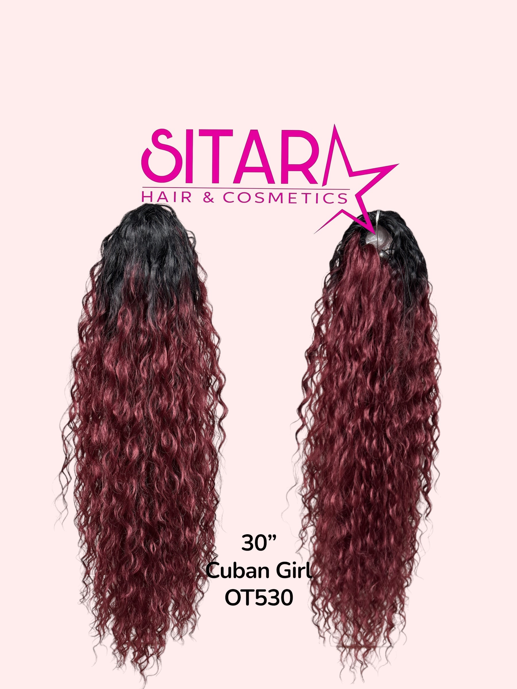 Curly Drawstring Ponytail 30”