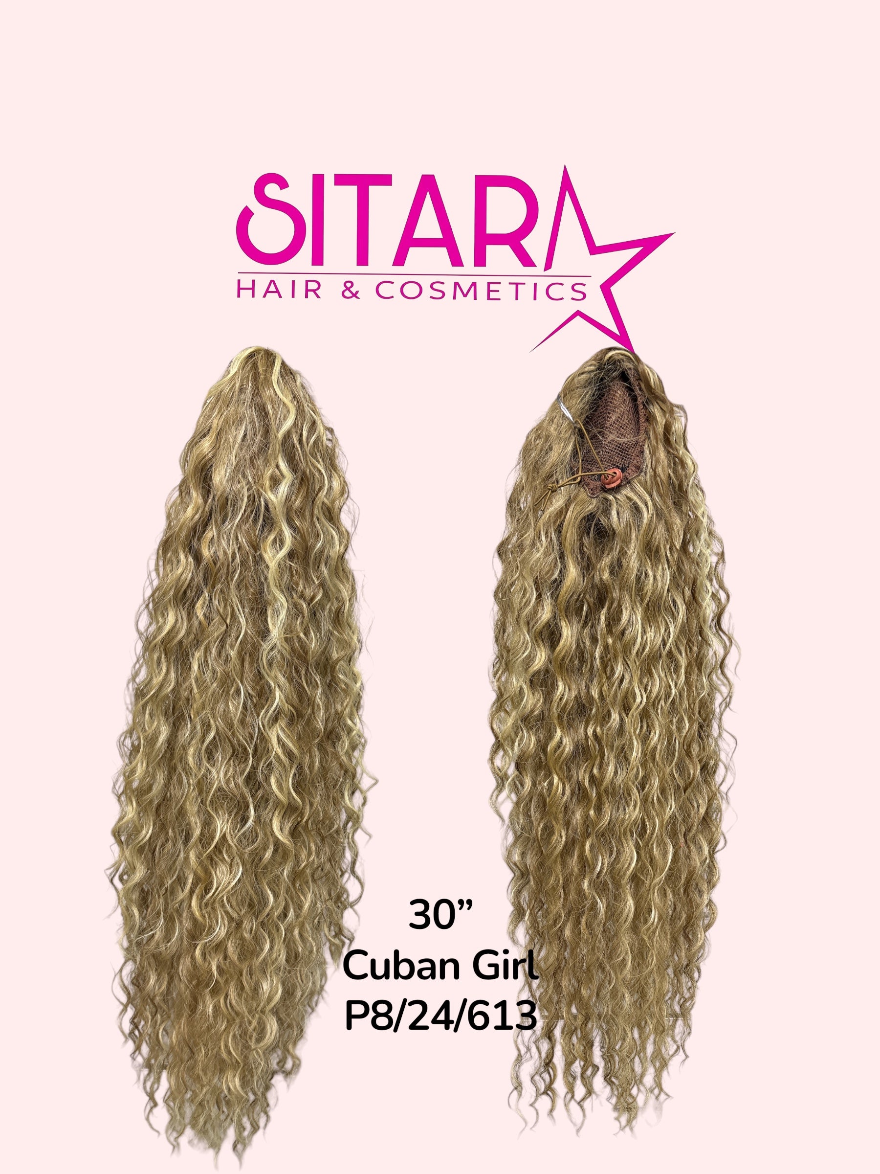 Curly Drawstring Ponytail 30”