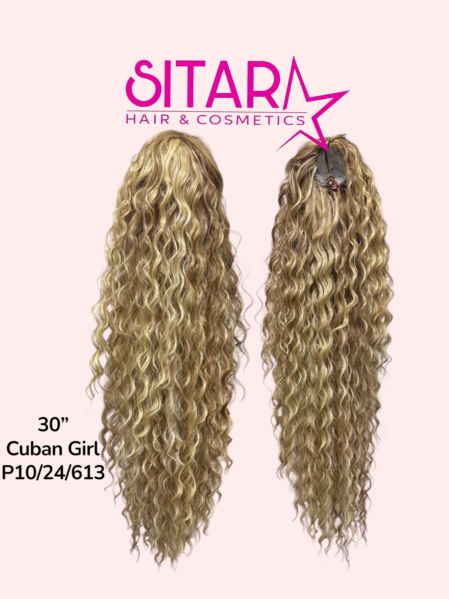 Curly Drawstring Ponytail 30”