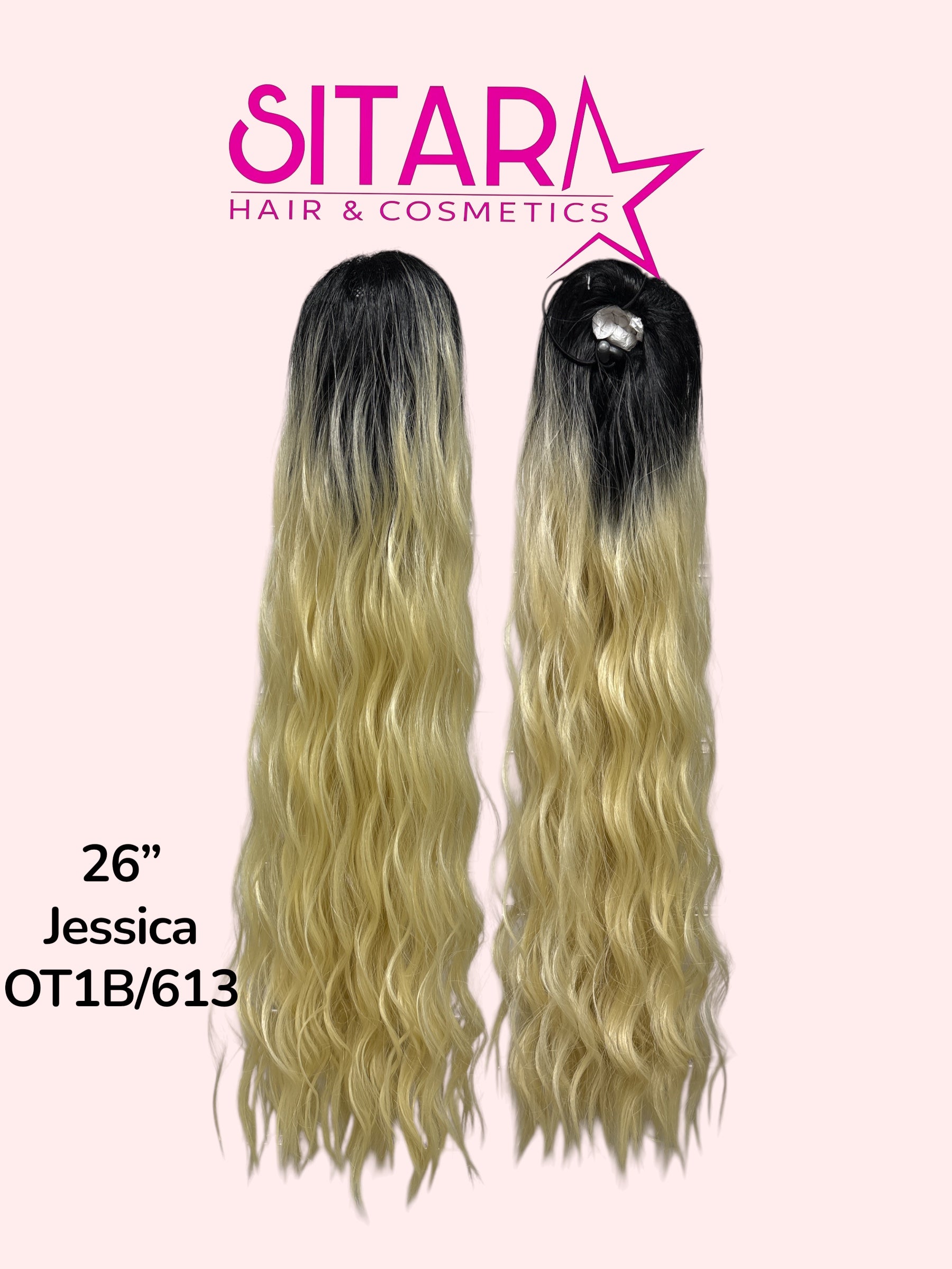 Water Wave Drawstring PonyTail 26”