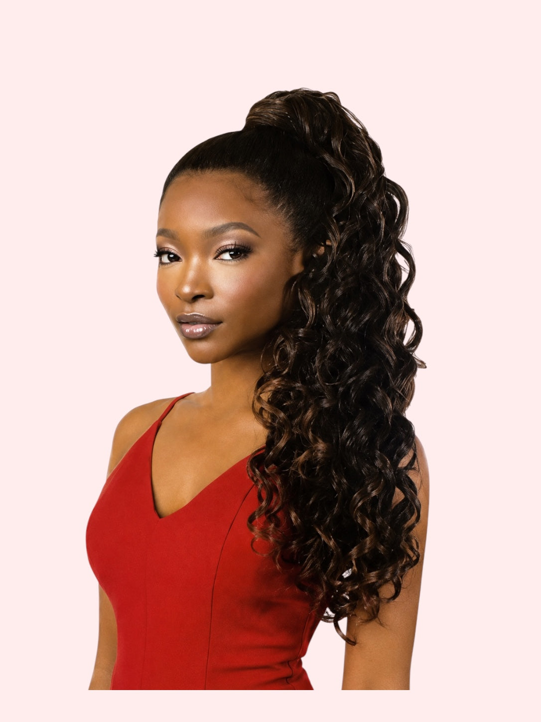 Spanish Wave Drawstring PonyTail 26”