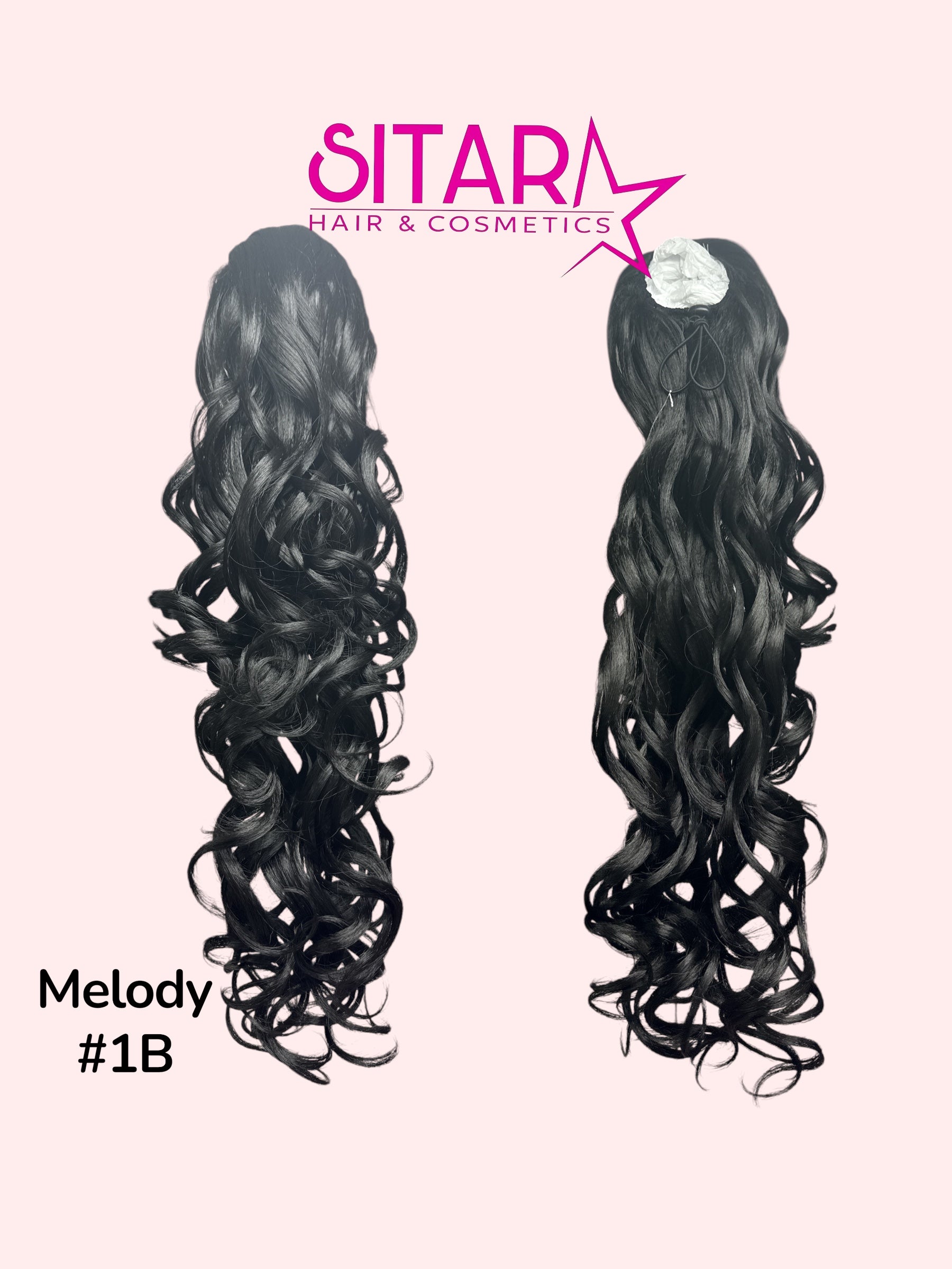 Spanish Wave Drawstring PonyTail 26”