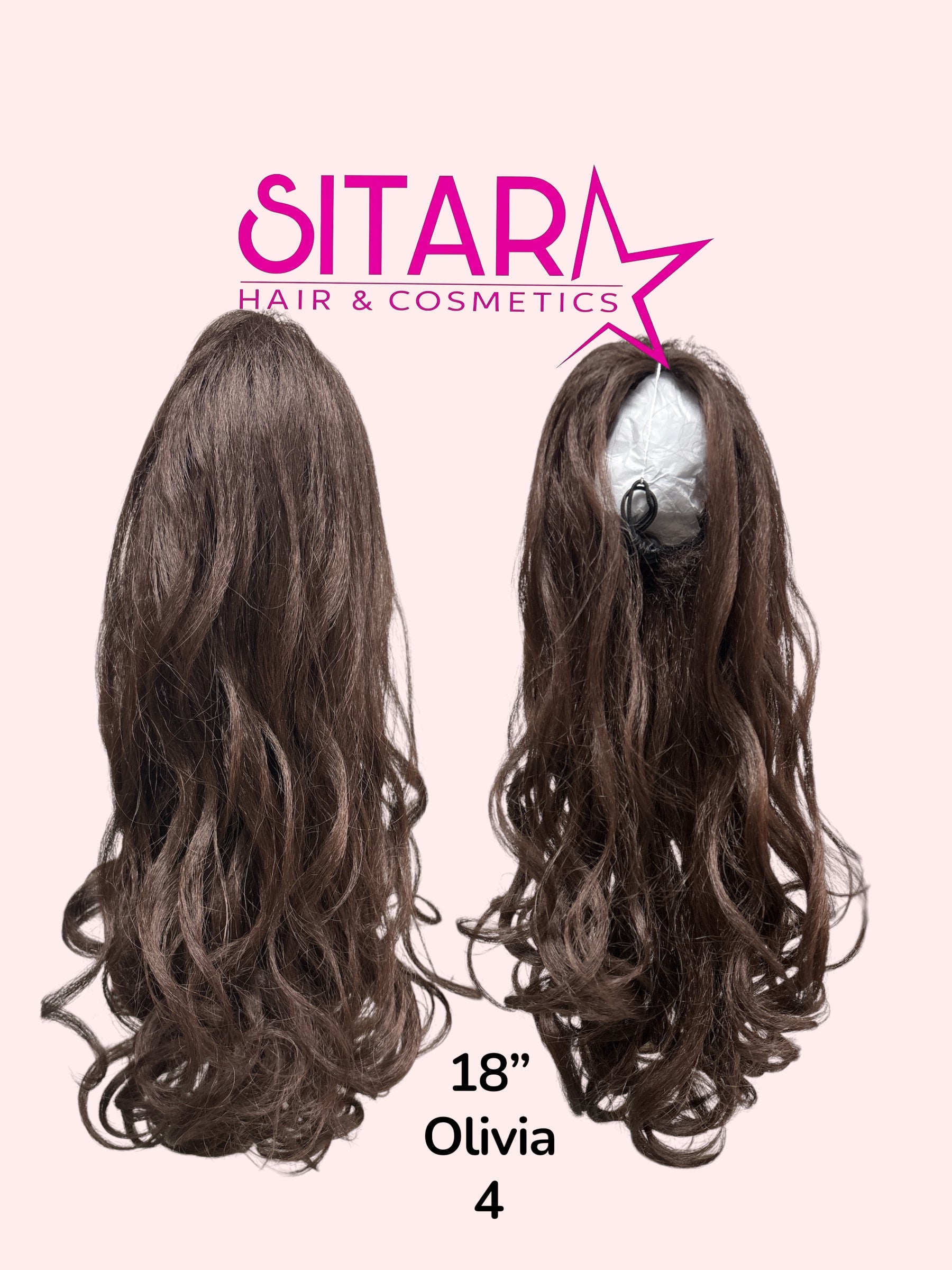 Candy Curl Drawstring PonyTail 18”