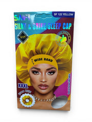 Saifi Silky & Shine Sleep Cap XXXL Yellow