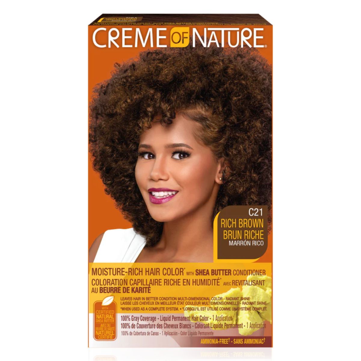 Moisture-Rich Hair Color