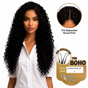 HH Boho Seamless Deep Hair Crochet 18”