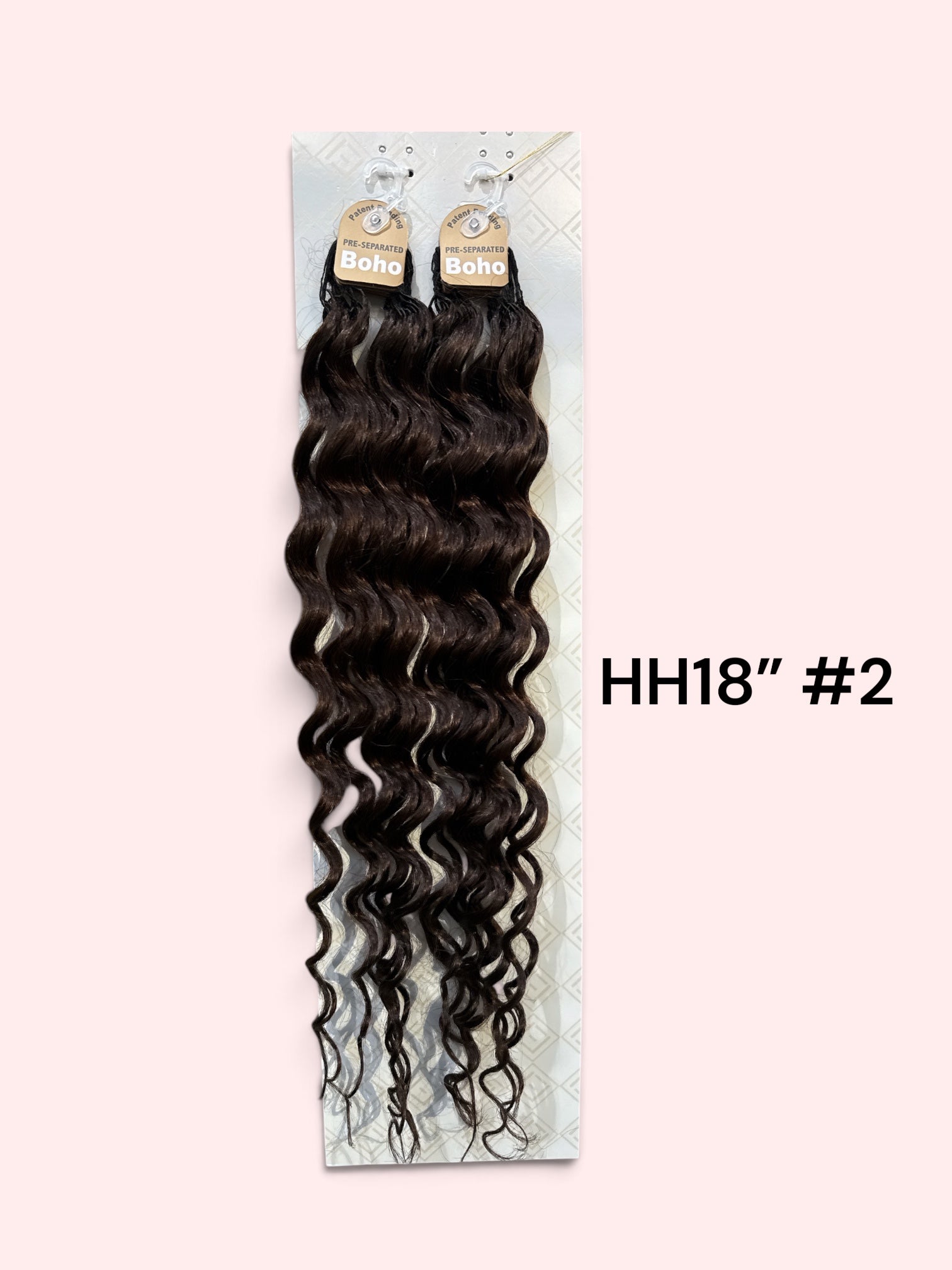 HH Boho Seamless Deep Hair Crochet 18”