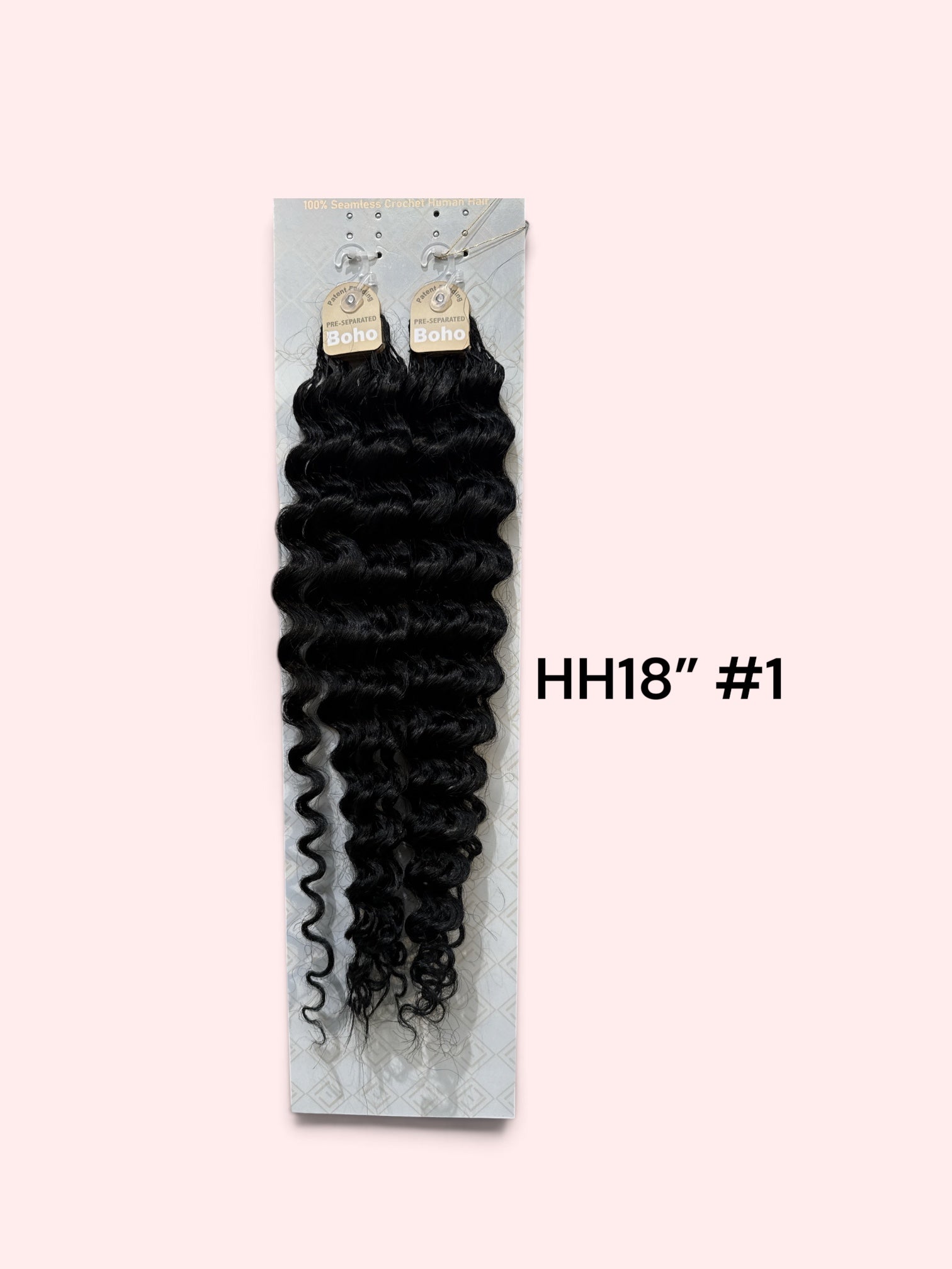 HH Boho Seamless Deep Hair Crochet 18”