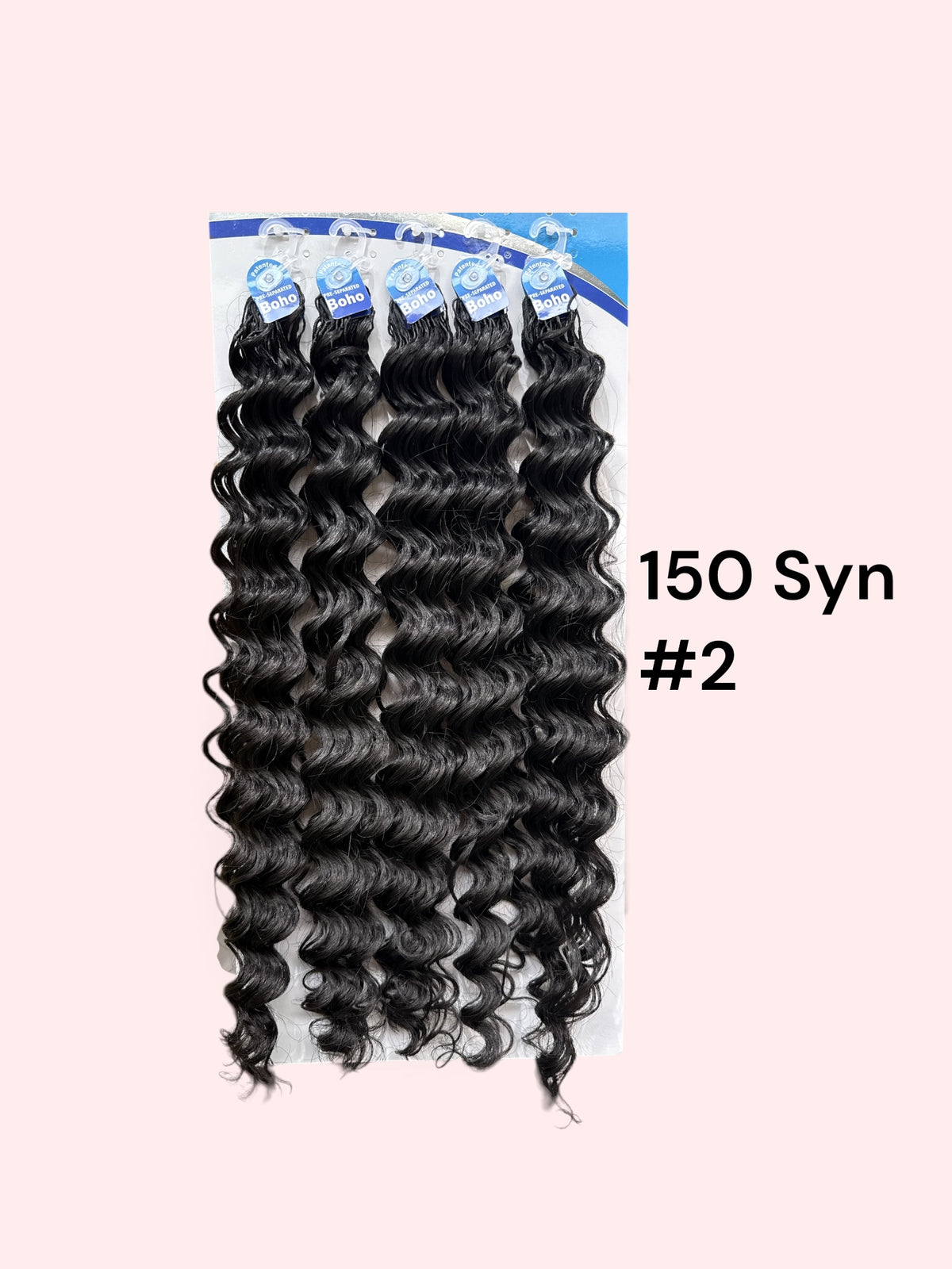 Feather Crochet Boho Deep Wave – 18"