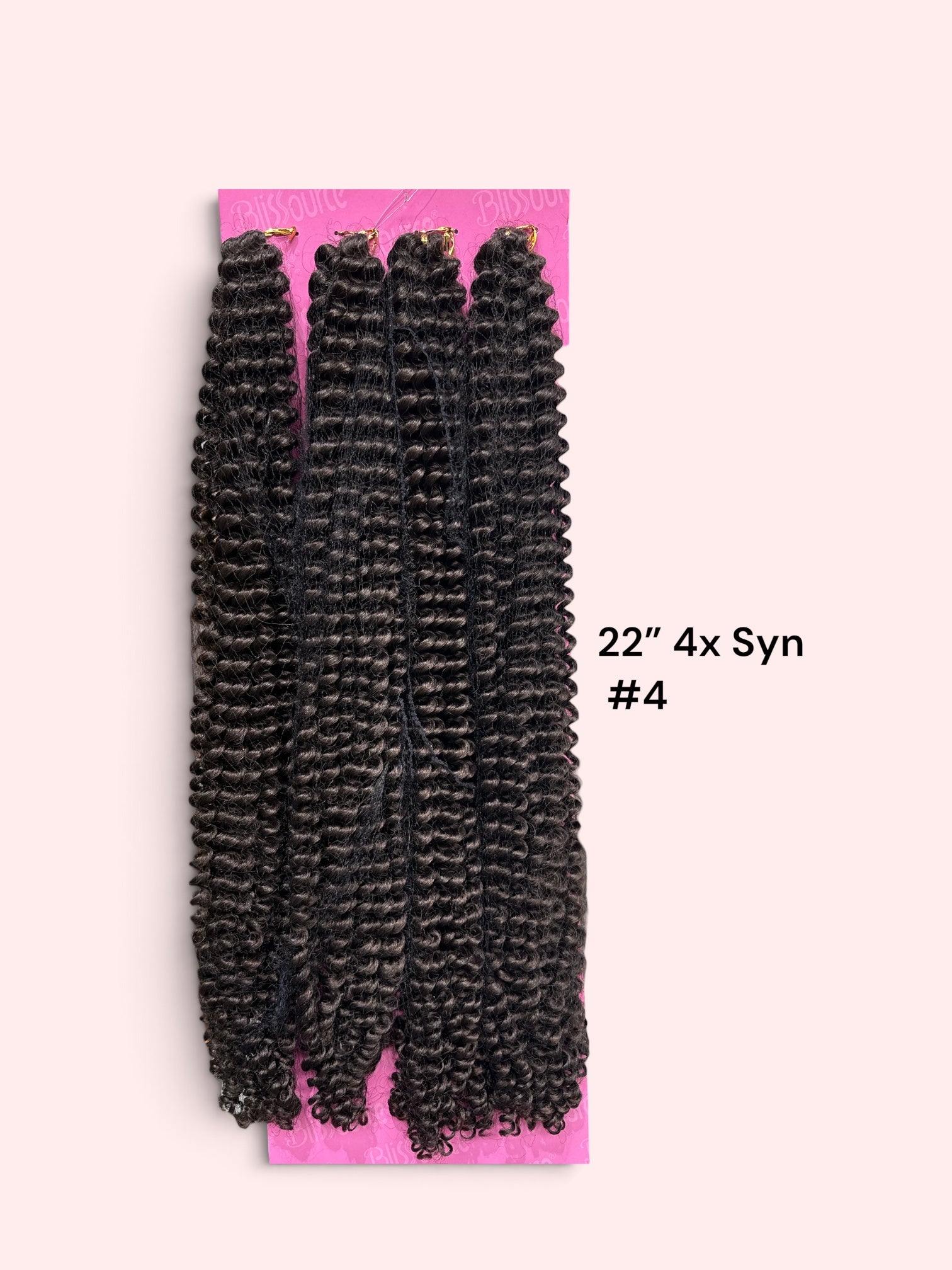 Water Wave Crochet Hair 22" – 4X Value Pack