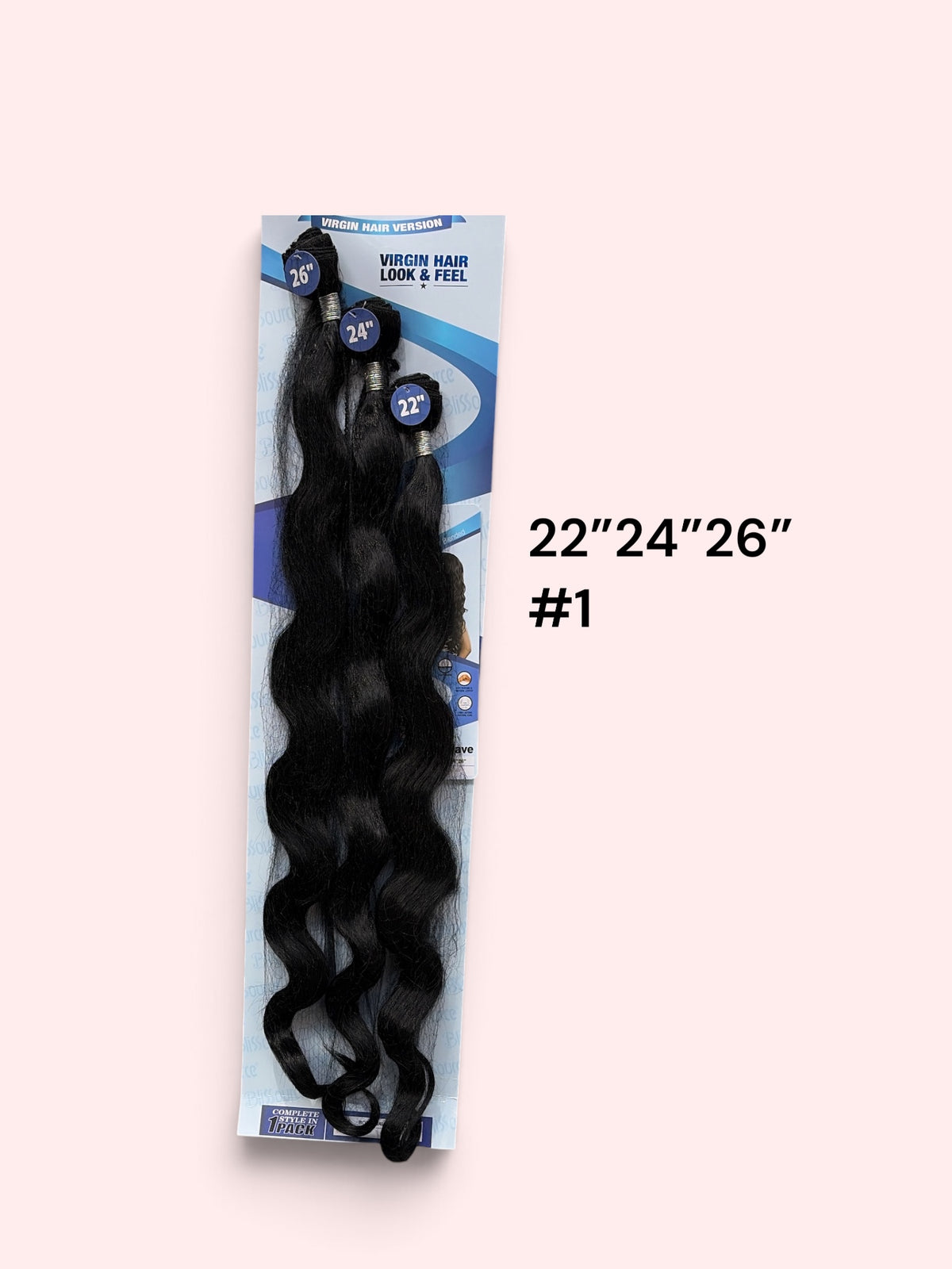 Remy Virgin Hair Body Wave Bundle Set – 22", 24", 26"