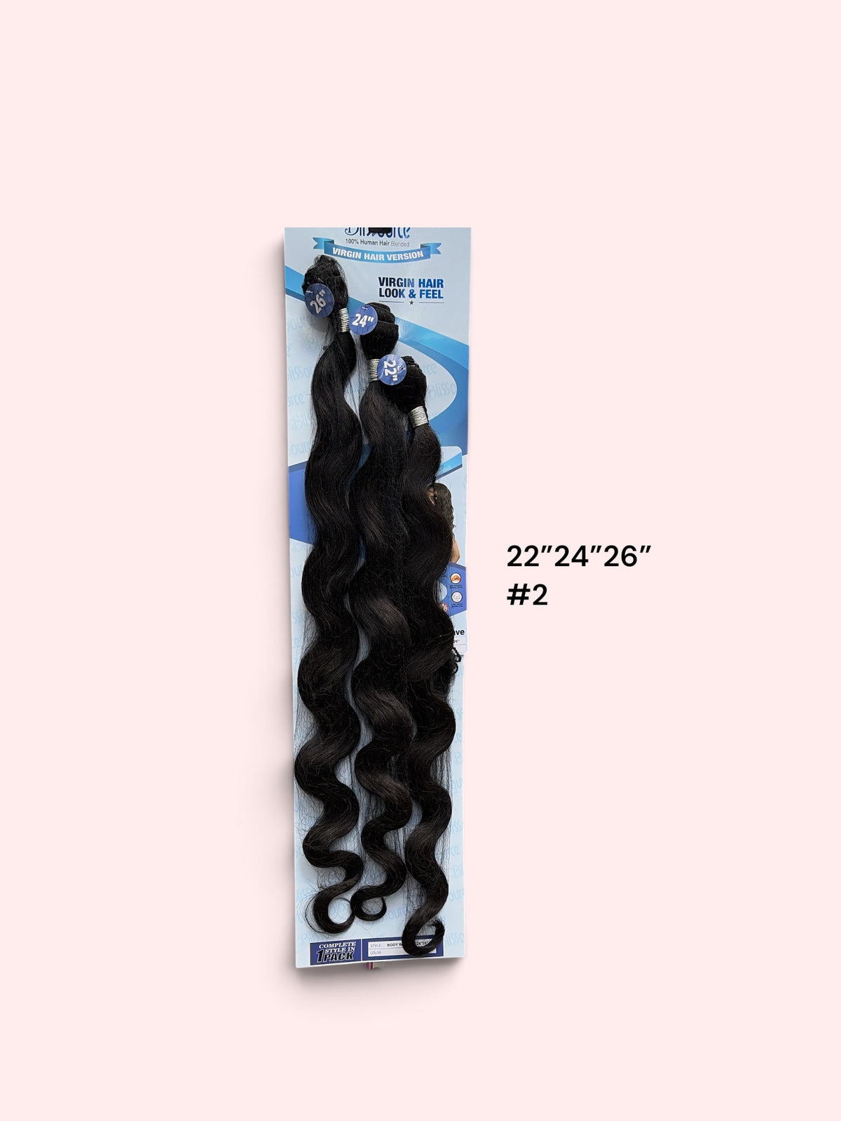 Remy Virgin Hair Body Wave Bundle Set – 22", 24", 26"