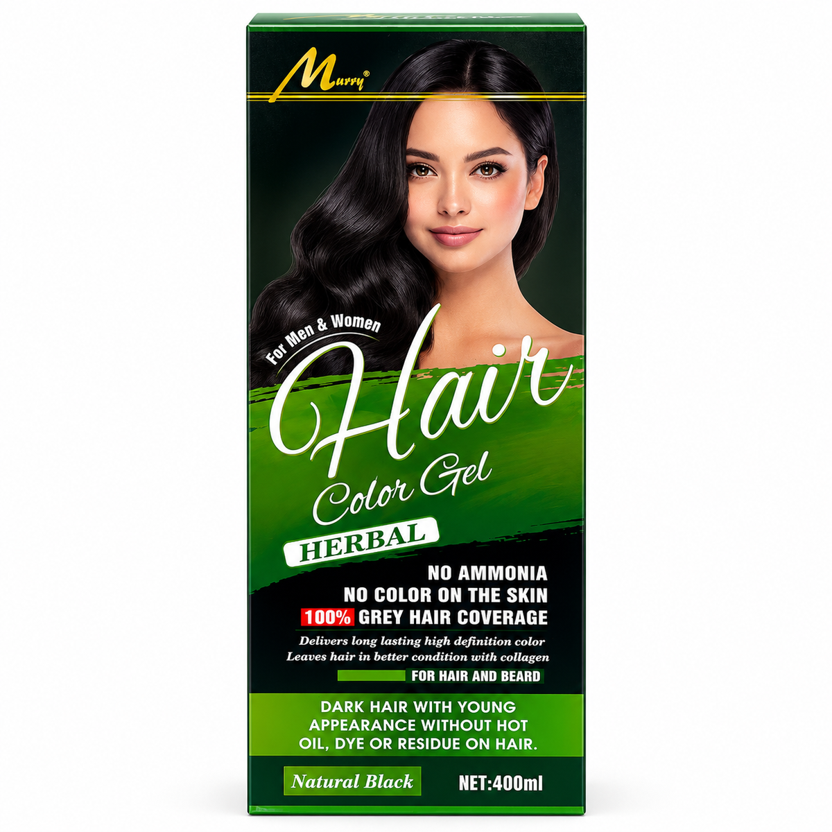 Haarkleur Gel Kruiden 400ml