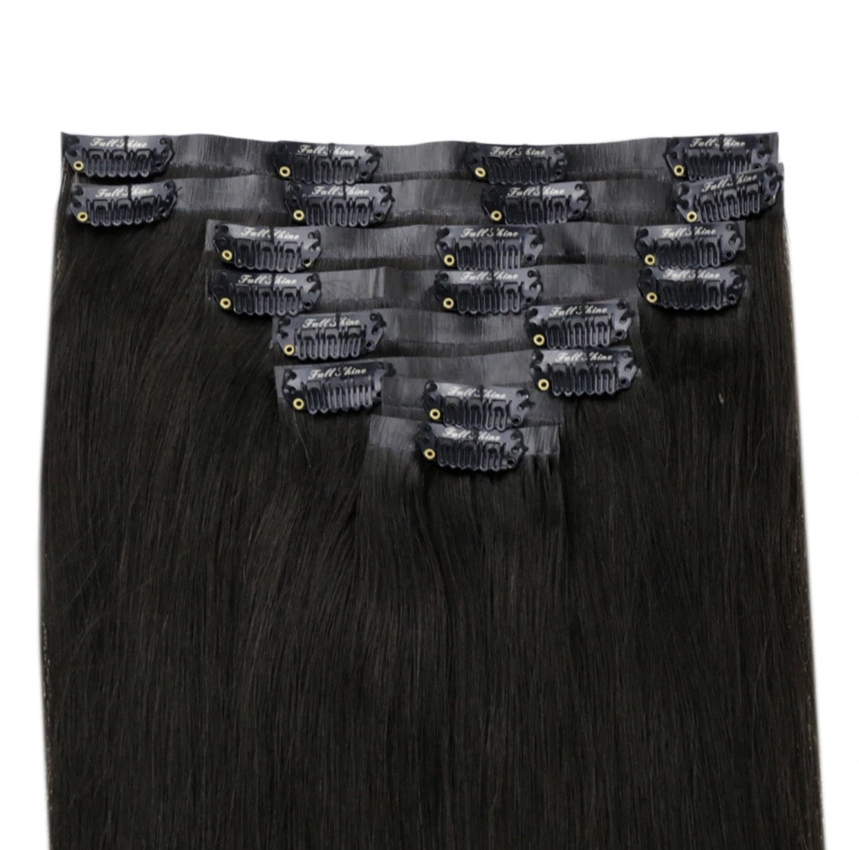 SEAMLESS 8PCS 100% REMY HAIR CLIPS-IN 20” (200G)