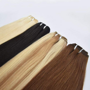 Straight Weft 100% Real Hair Extensions 100g