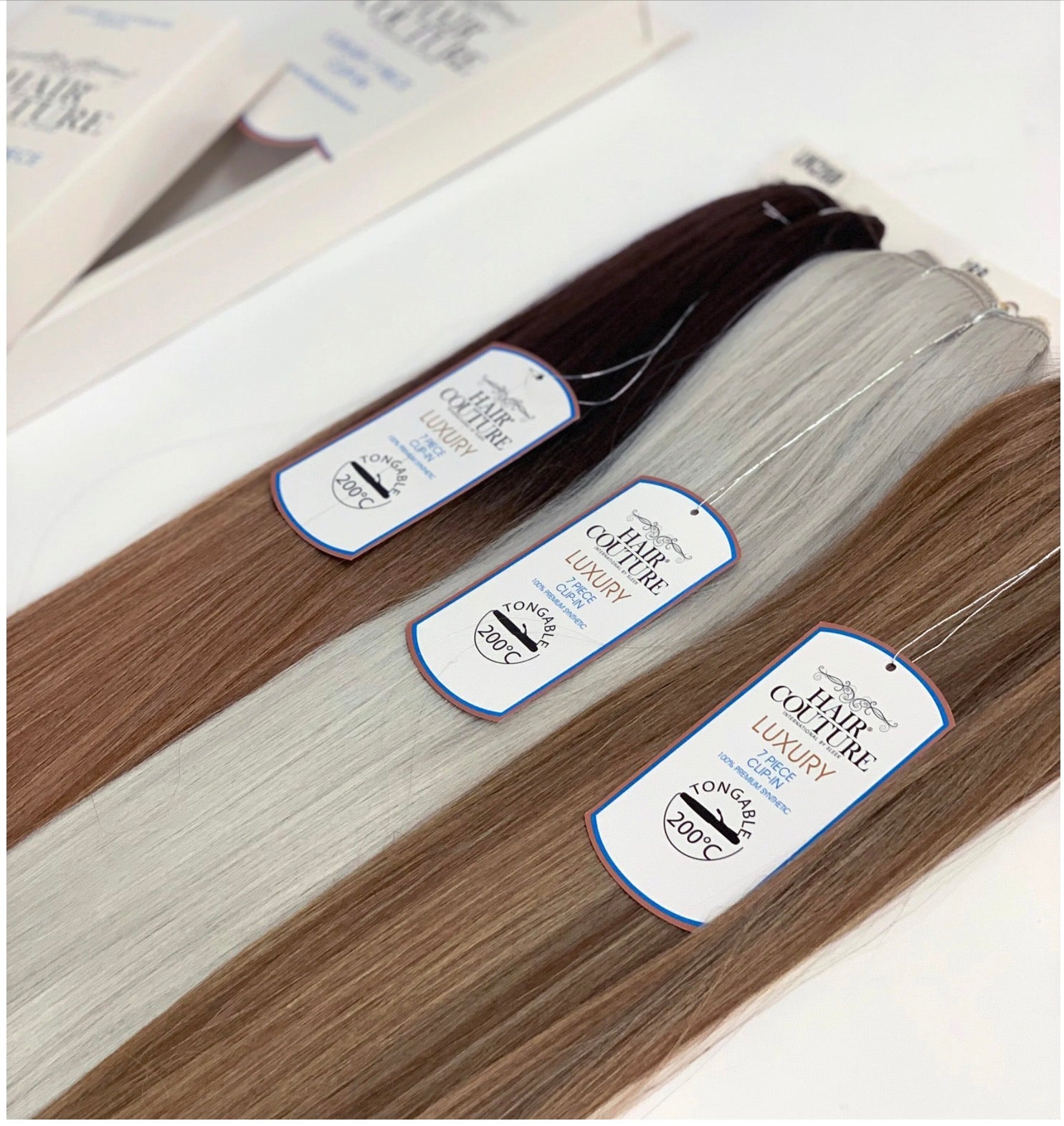 7 Pcs Synthetic Clips-in Extension