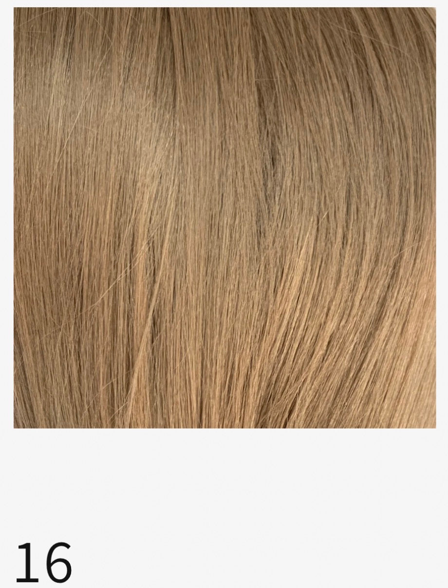 7 Pcs Beach Wave Synthetic Clips-in Extension